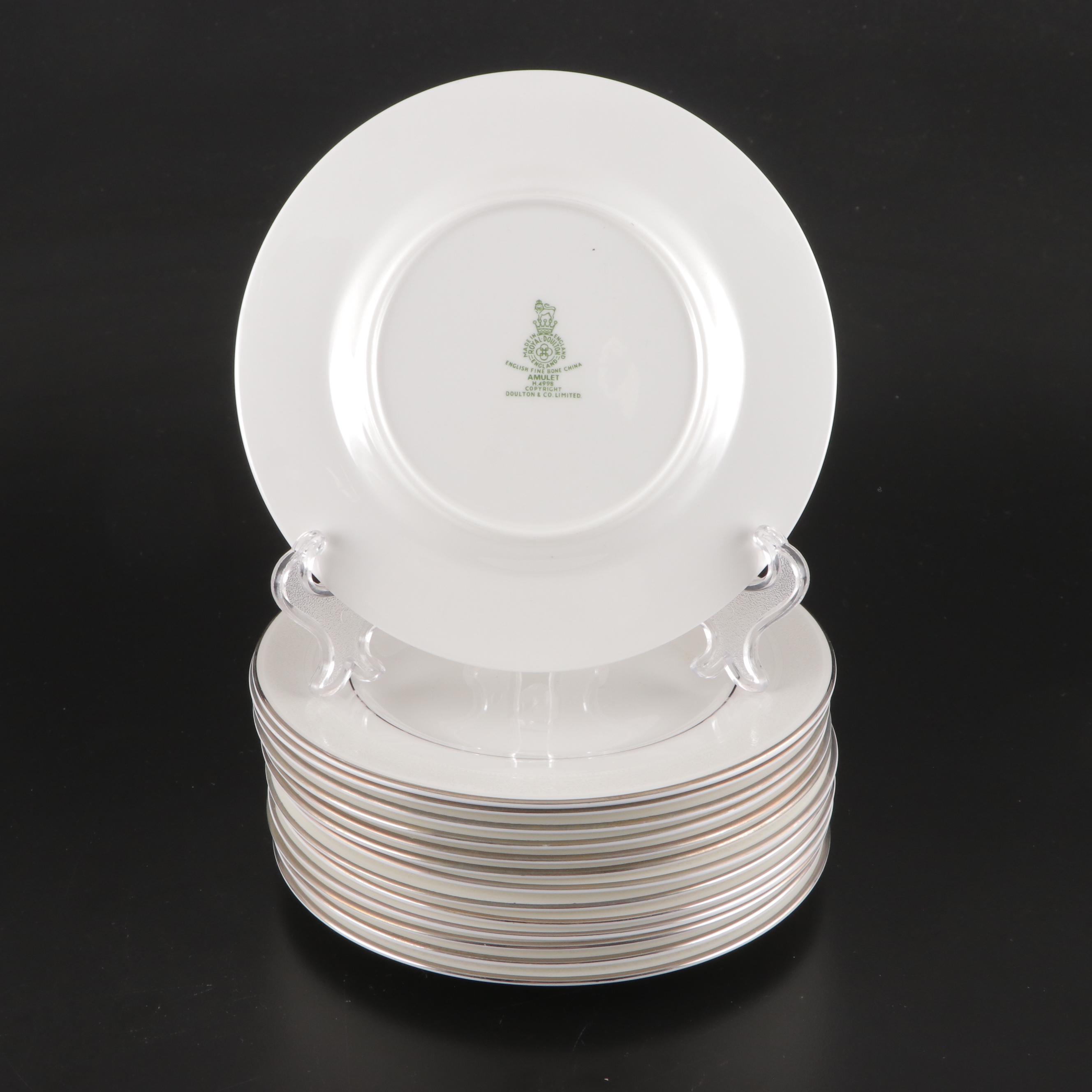 Royal Doulton "Amulet" Bone China Dinnerware, 1969-1979