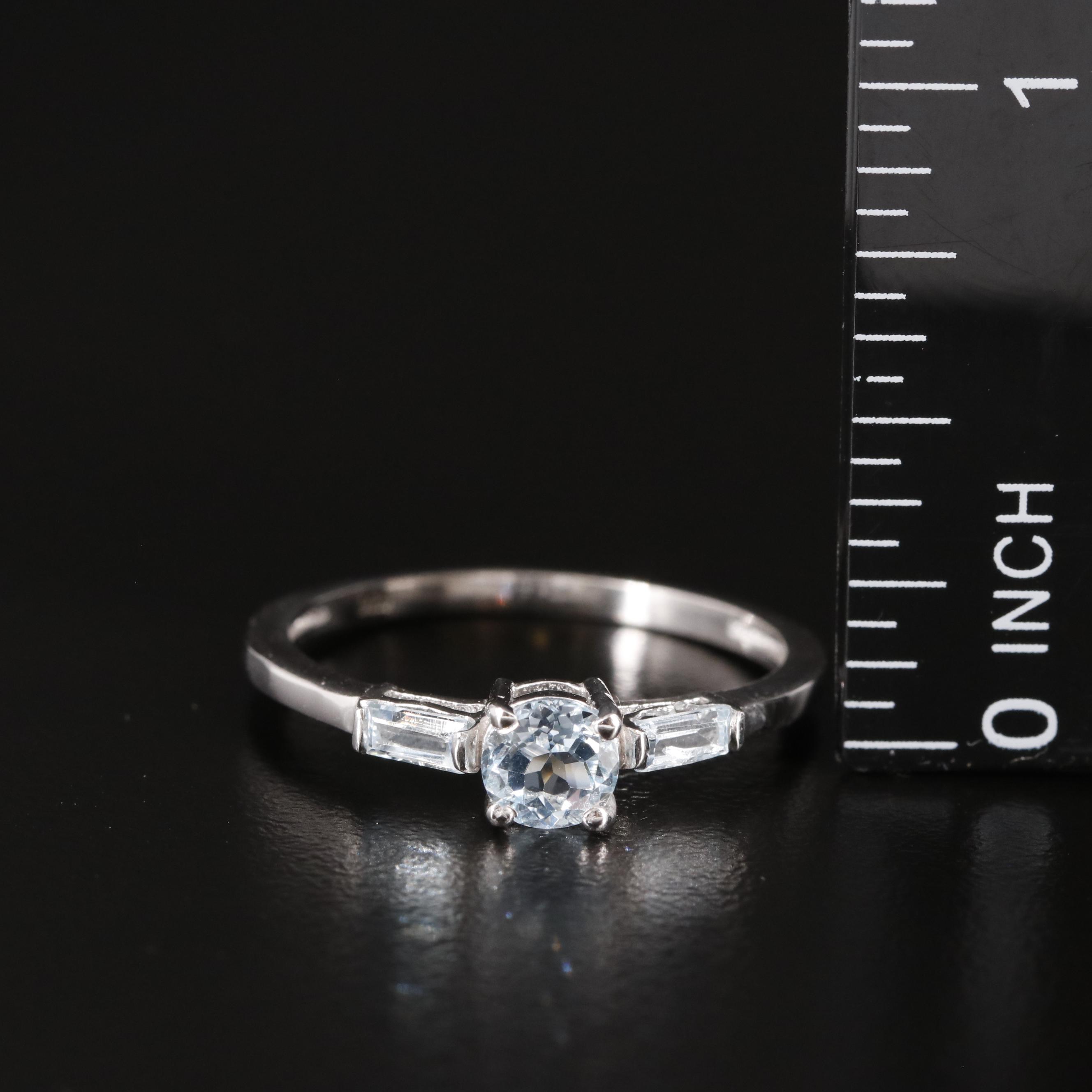 Sterling Blue Topaz Ring