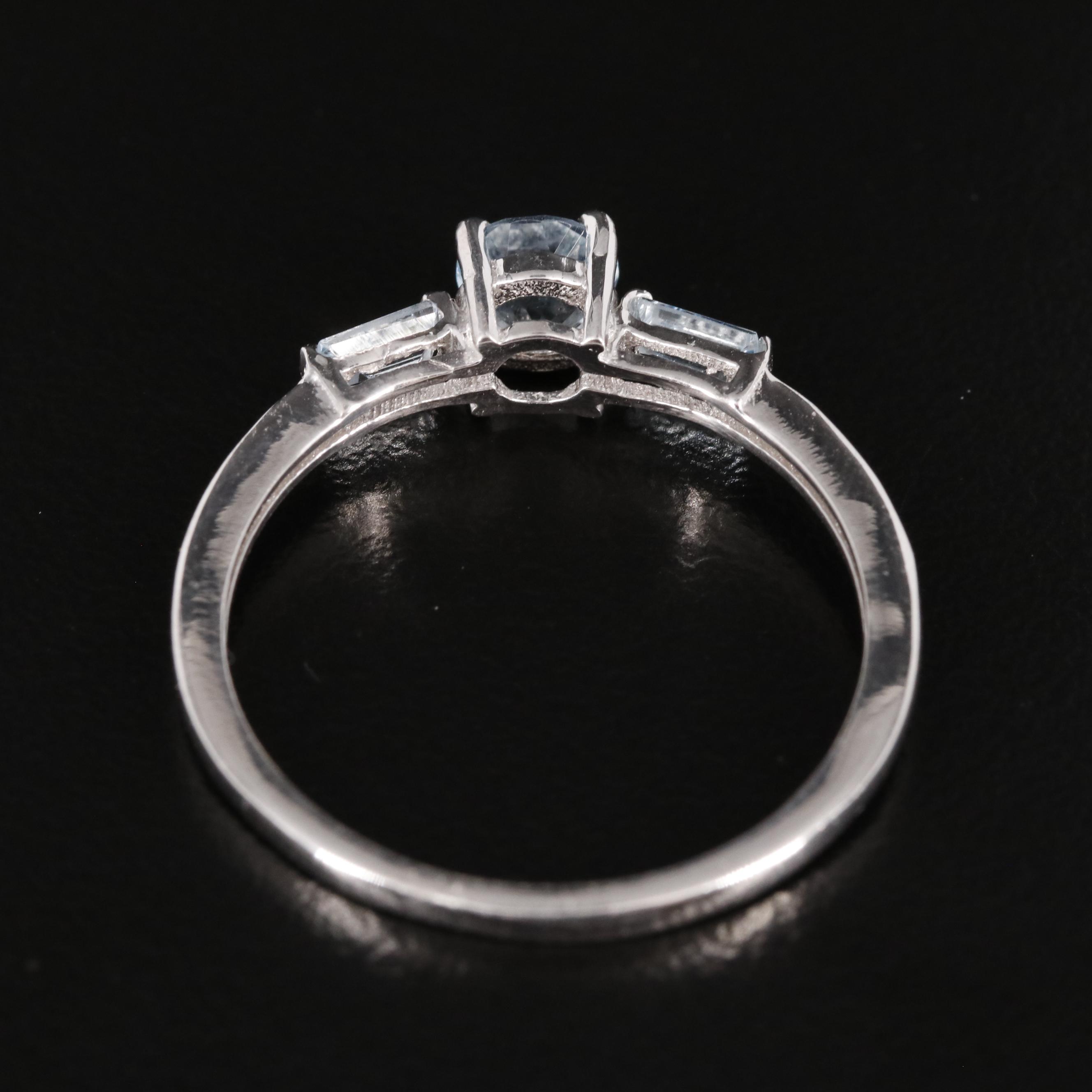 Sterling Blue Topaz Ring