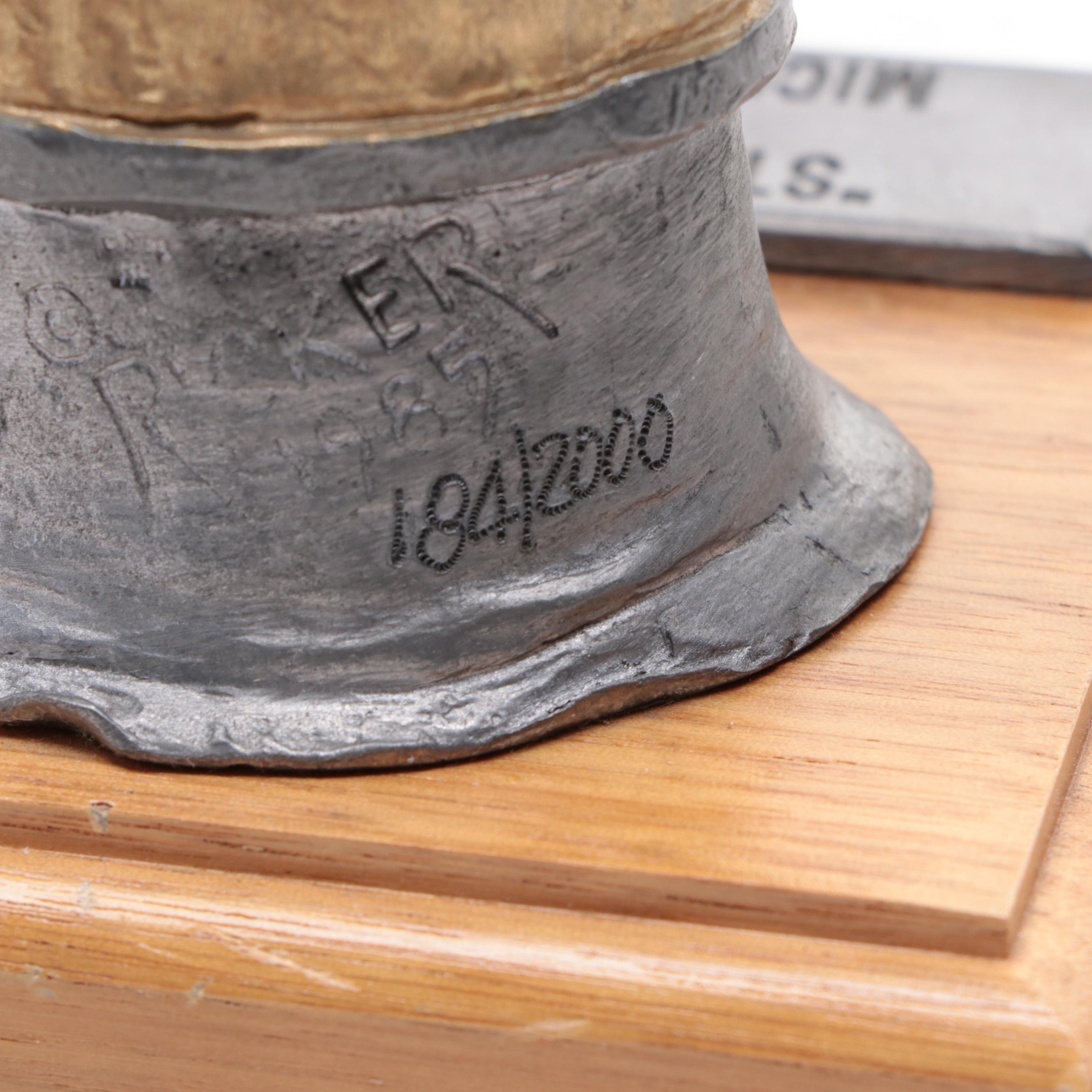 Michael Ricker "St. Nicholas" and  Pope John Paul II "The Blessing" Figurines