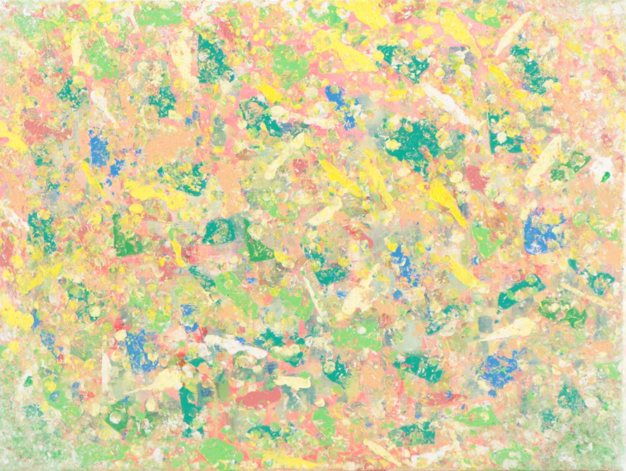 Saul Gefen Acrylic Painting "In the Park," 2023