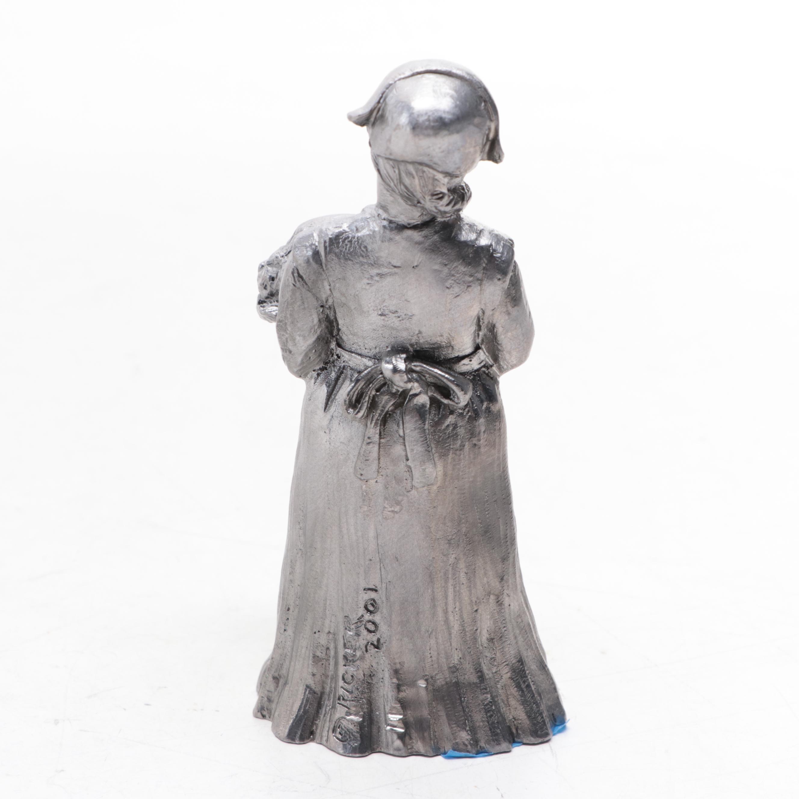 Michael A. Ricker Collector's Society Pewter Figurines
