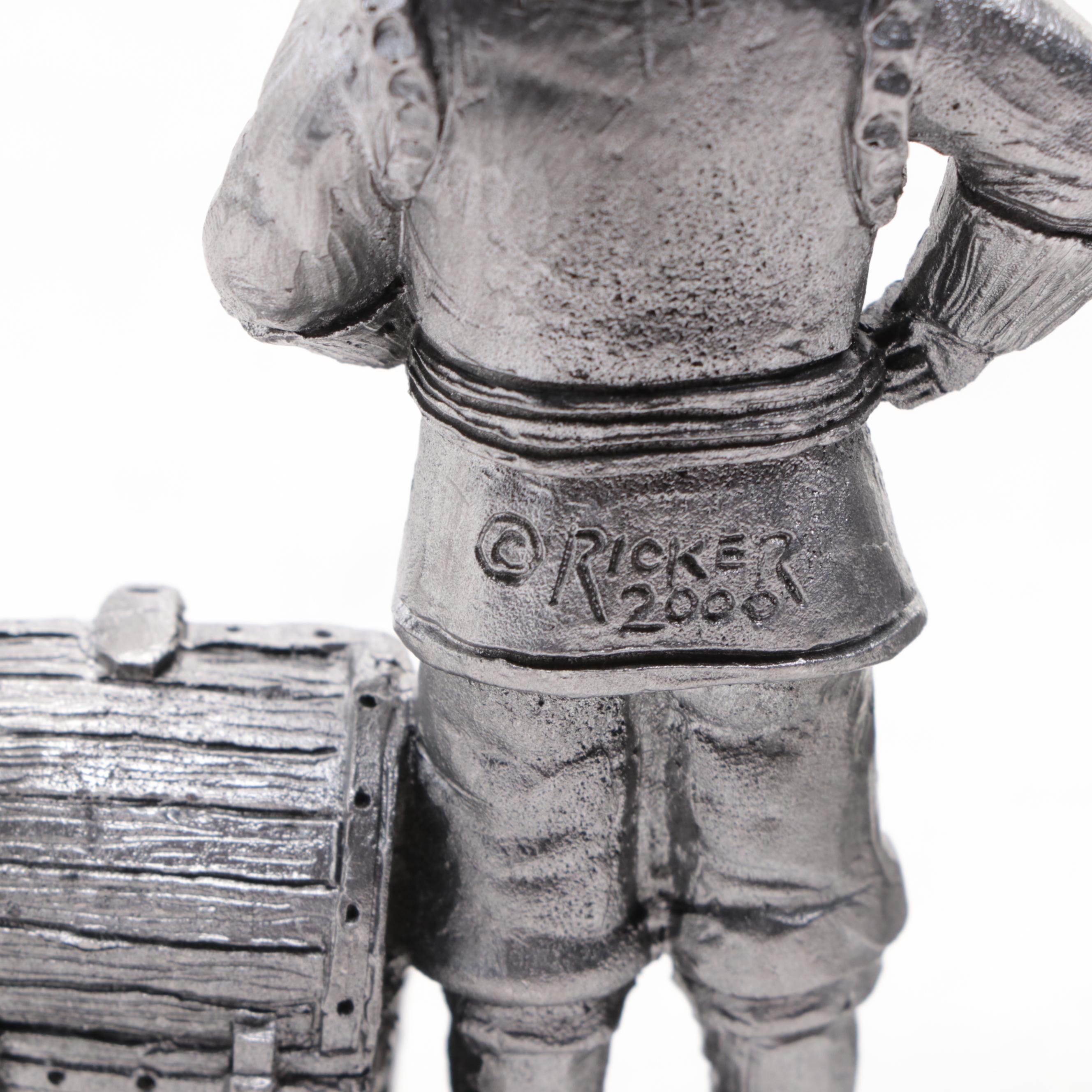 Michael A. Ricker Collector's Society Pewter Figurines