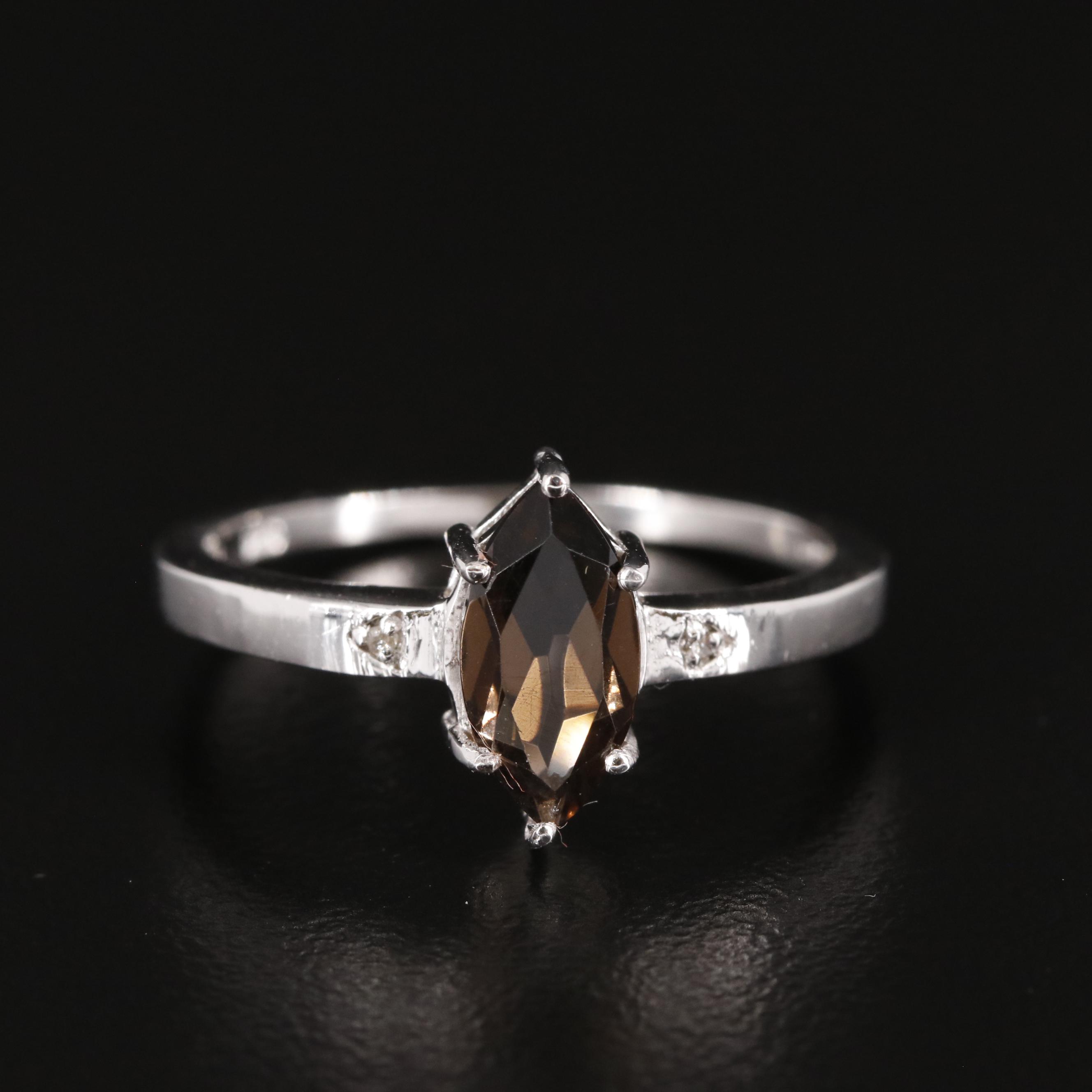 Sterling Garnet Ring