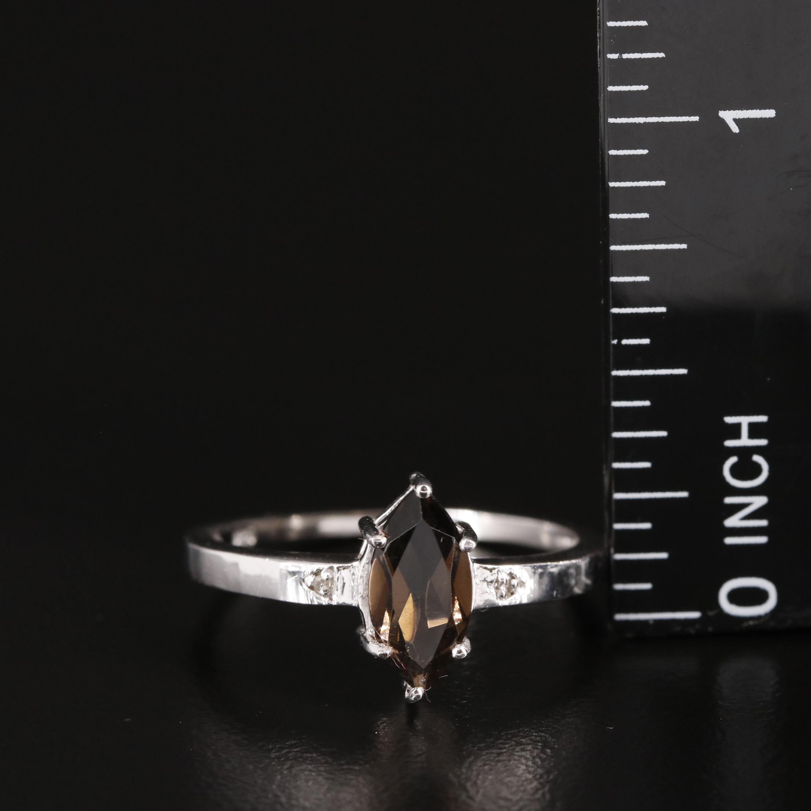 Sterling Garnet Ring