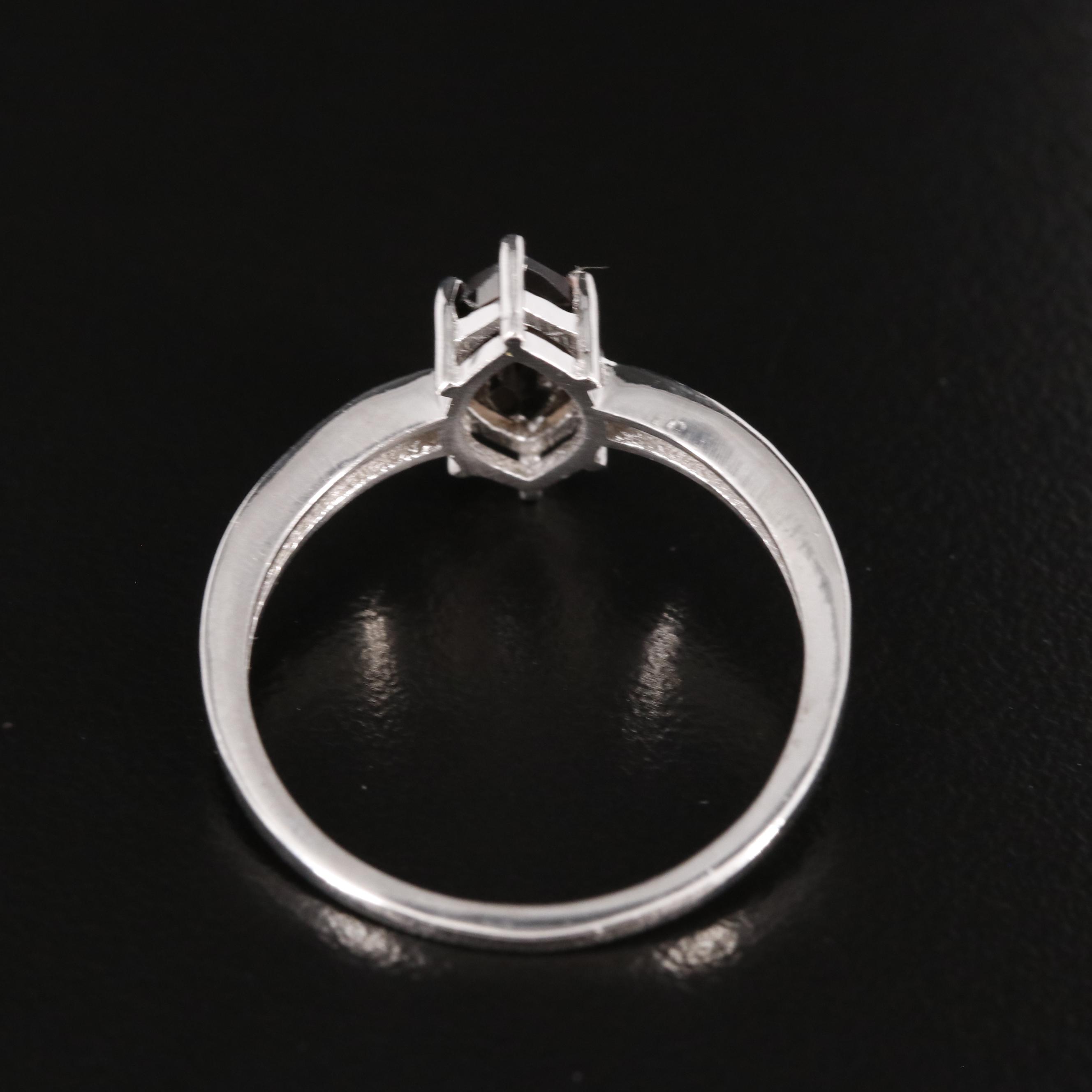 Sterling Garnet Ring