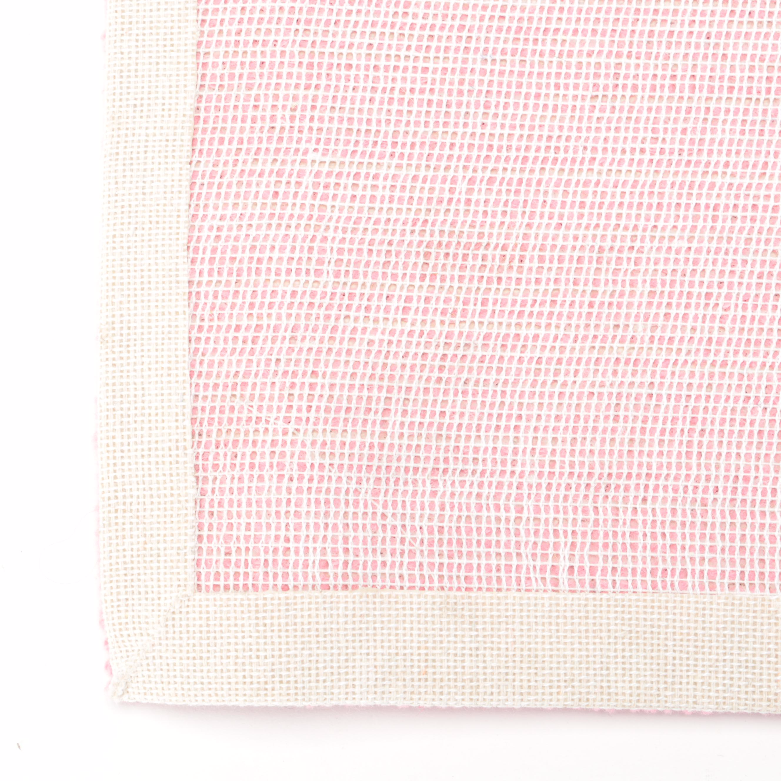 The Rug Market "Chickadee Pink" Handmade Polyester Rug