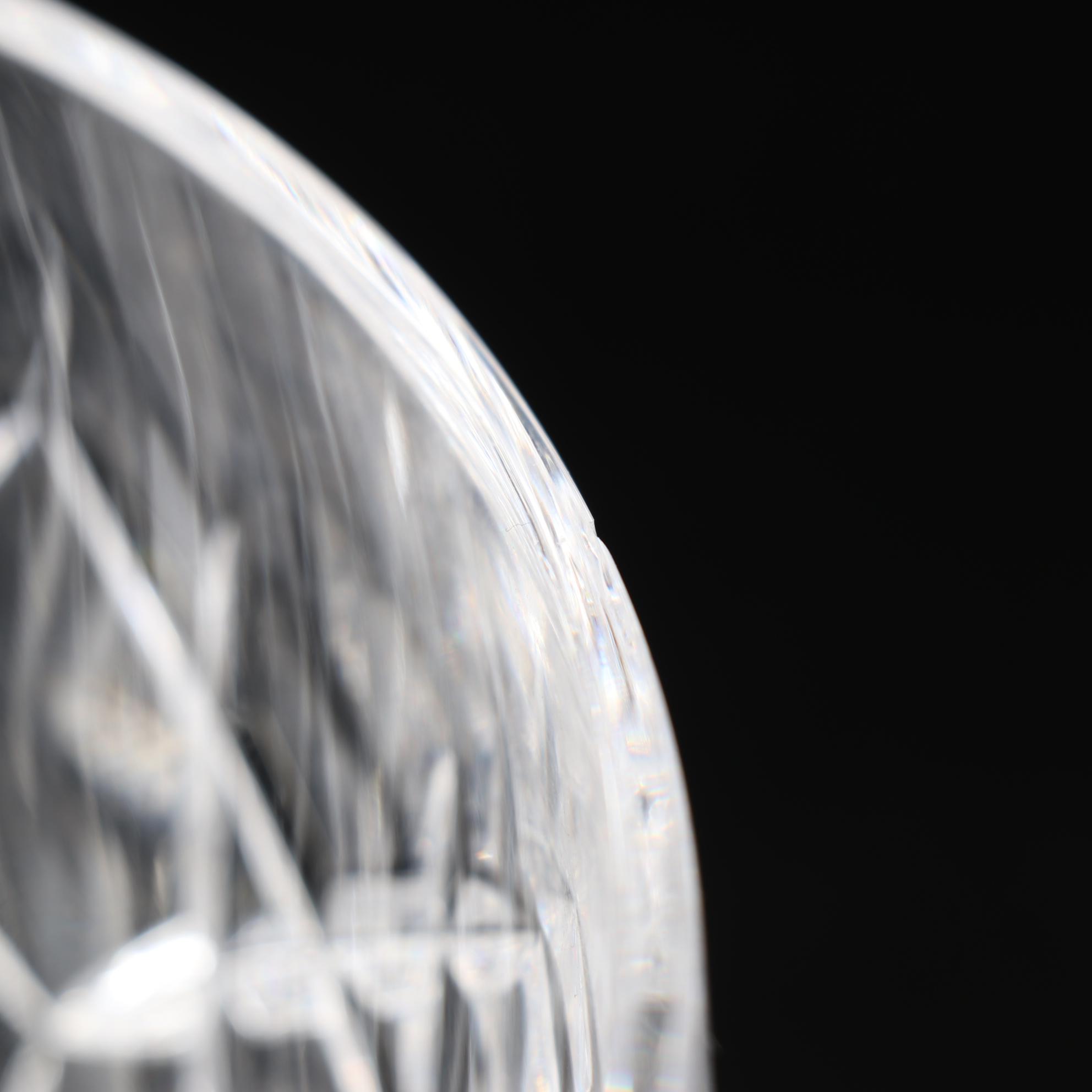 Tiffany & Co. Crystal Candlesticks and Centerpiece Bowl