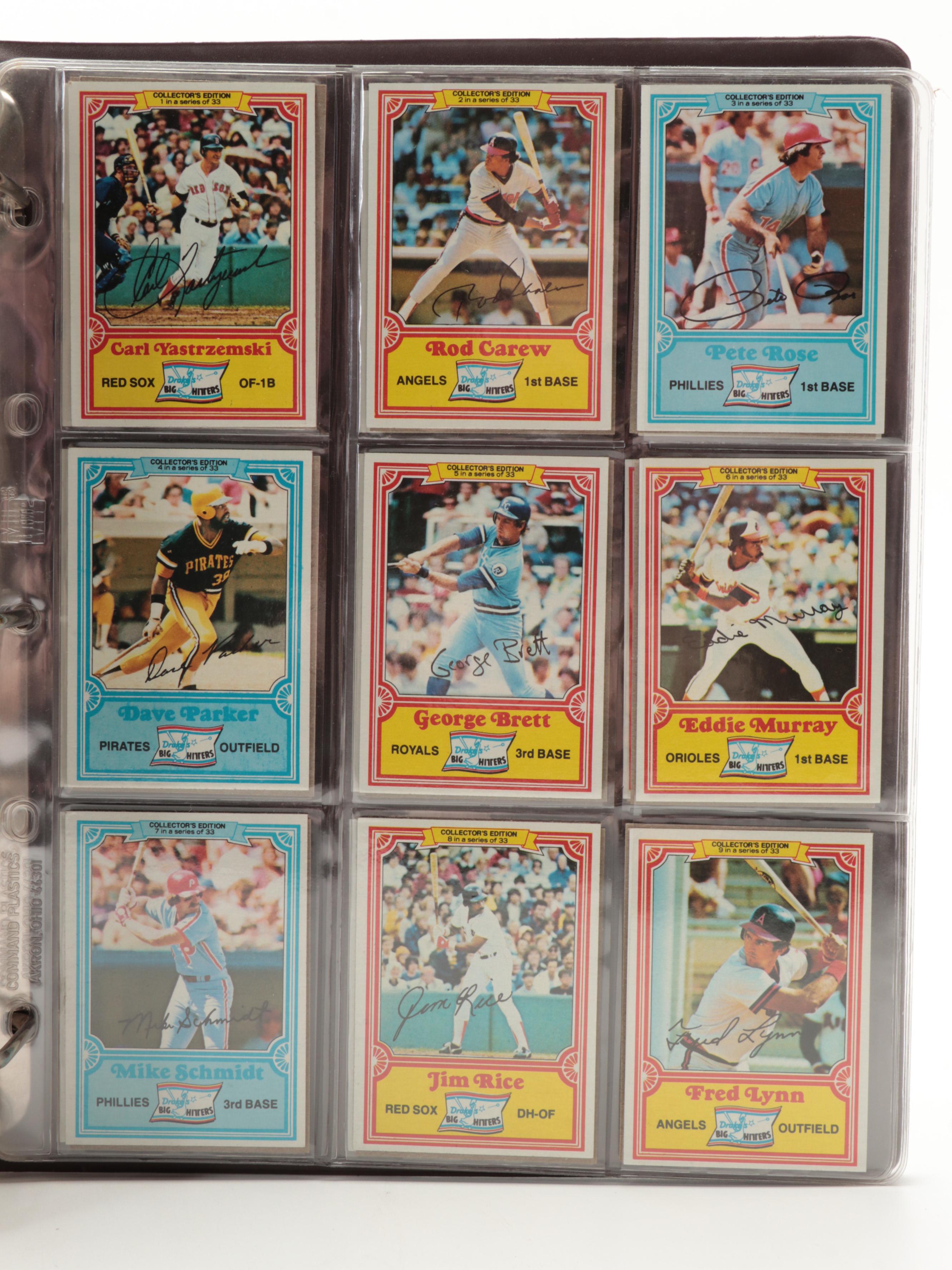 Renata Galasso, Topps Jumbo, More Baseball Cards with Mantle, Ruth, 1970s–1980s