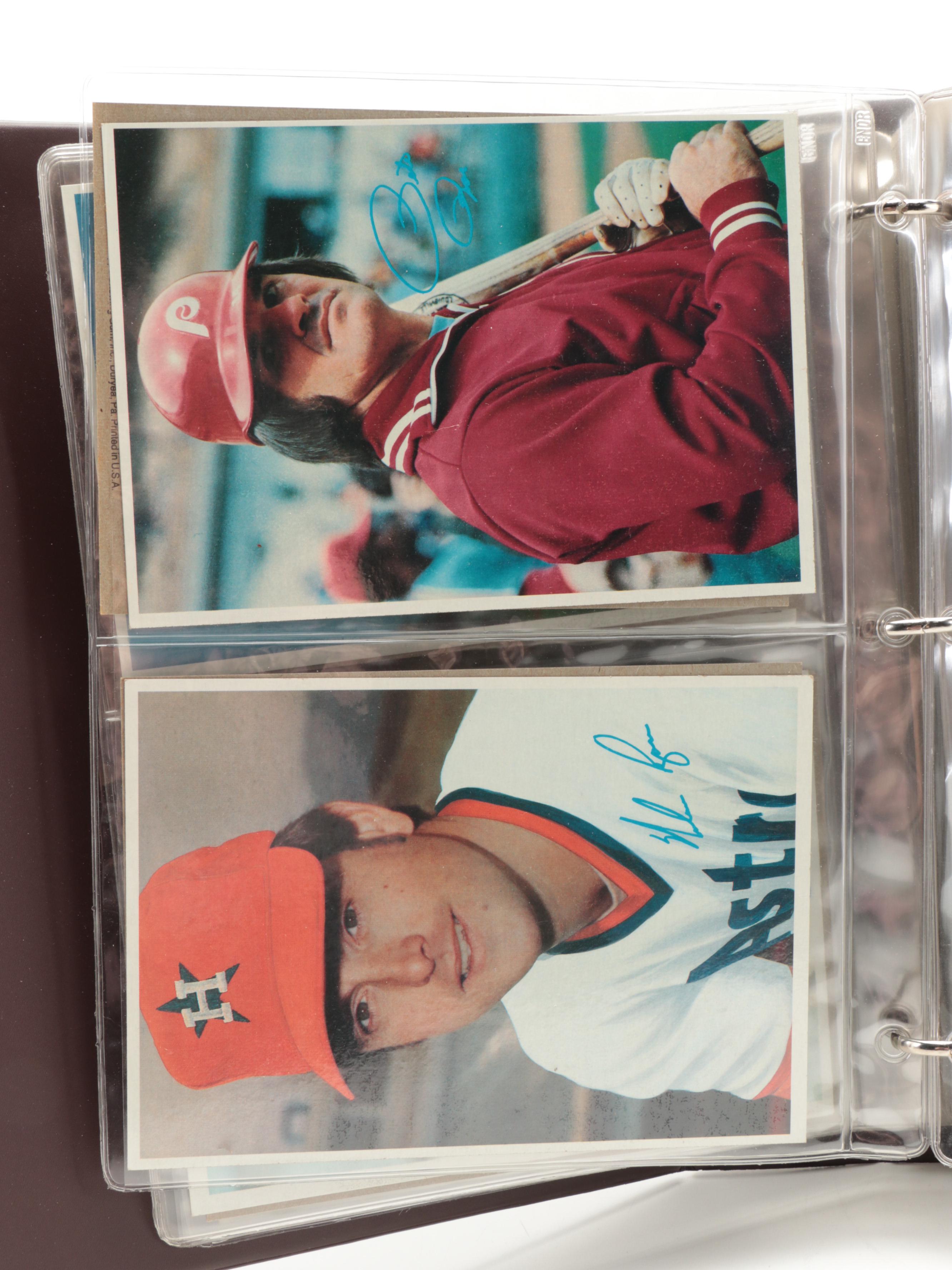 Renata Galasso, Topps Jumbo, More Baseball Cards with Mantle, Ruth, 1970s–1980s