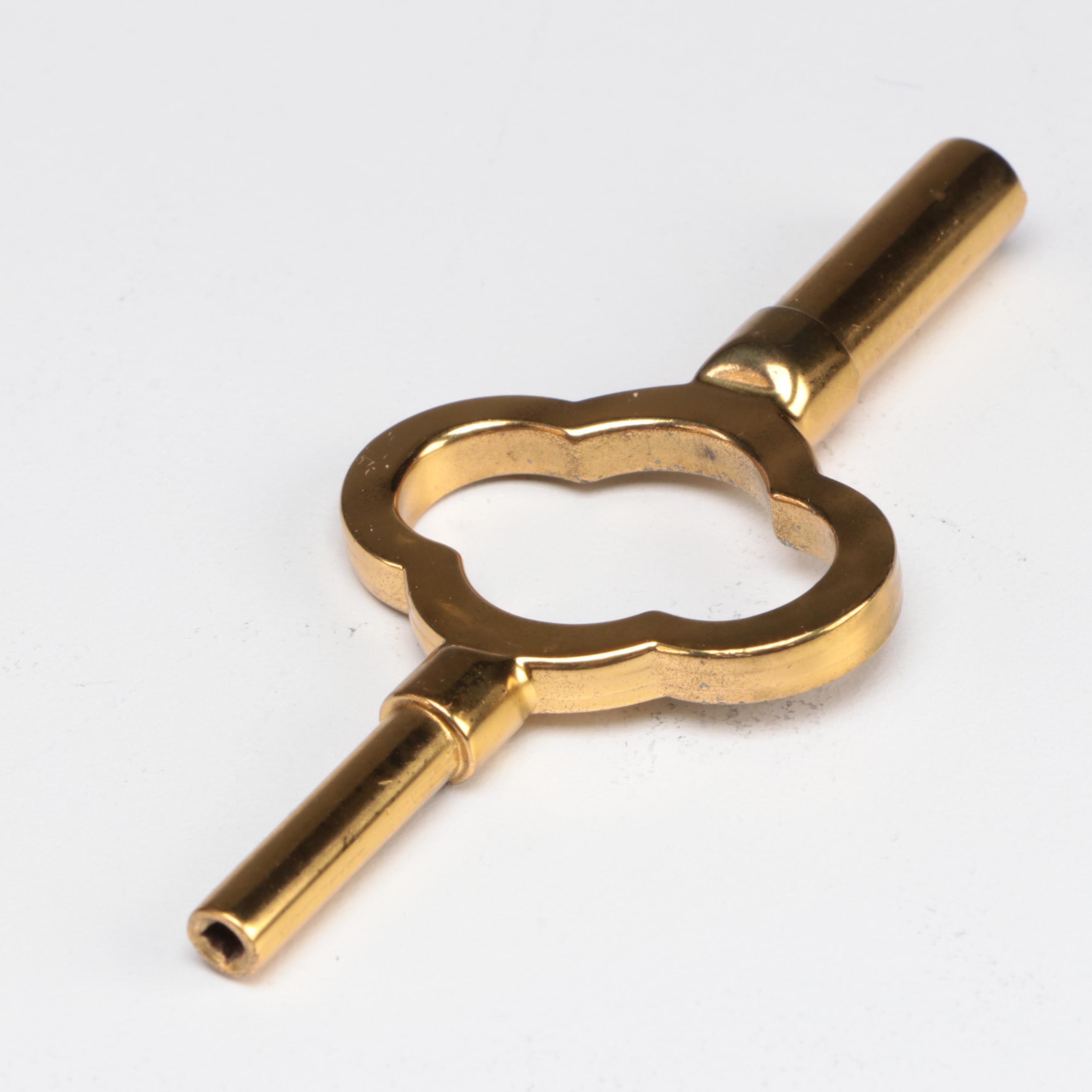 Tiffany & Co. Swiss Made 11 Jewels Brass Carriage Clock