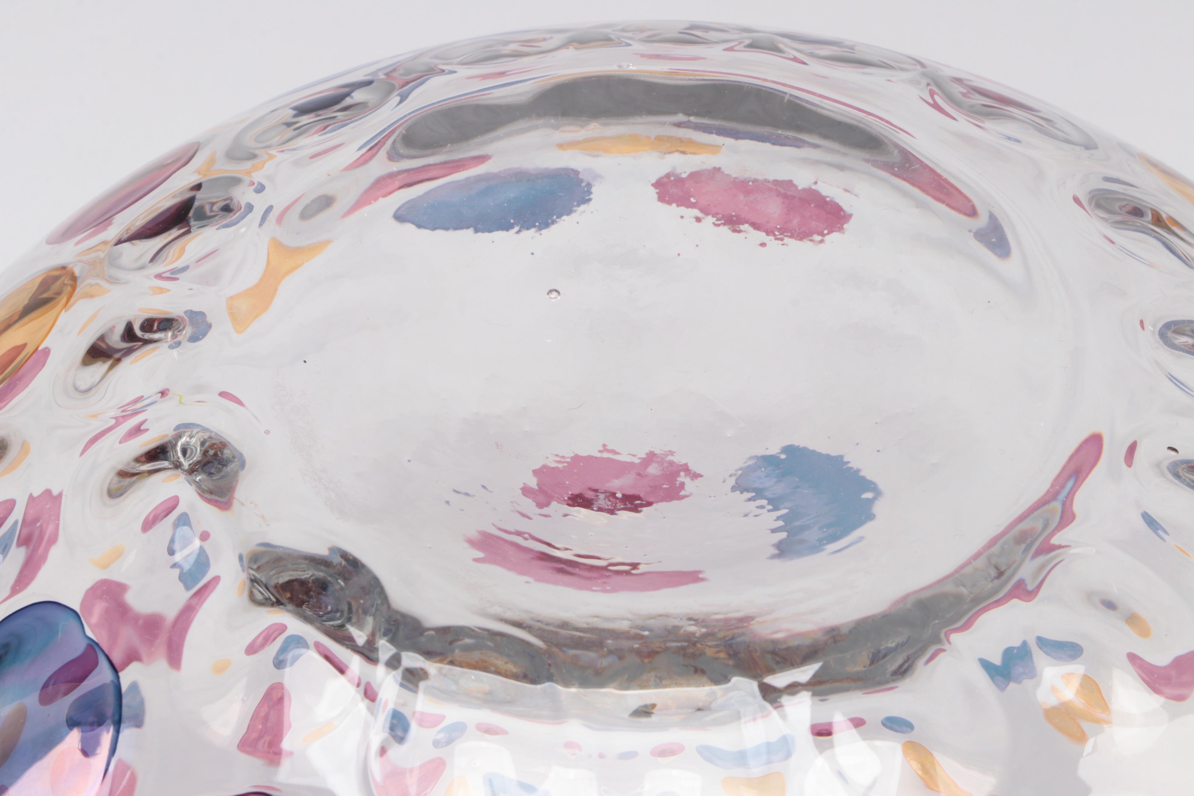 Pair of Bohemia Glass "Nemo" Fish Bowl Glass Vases