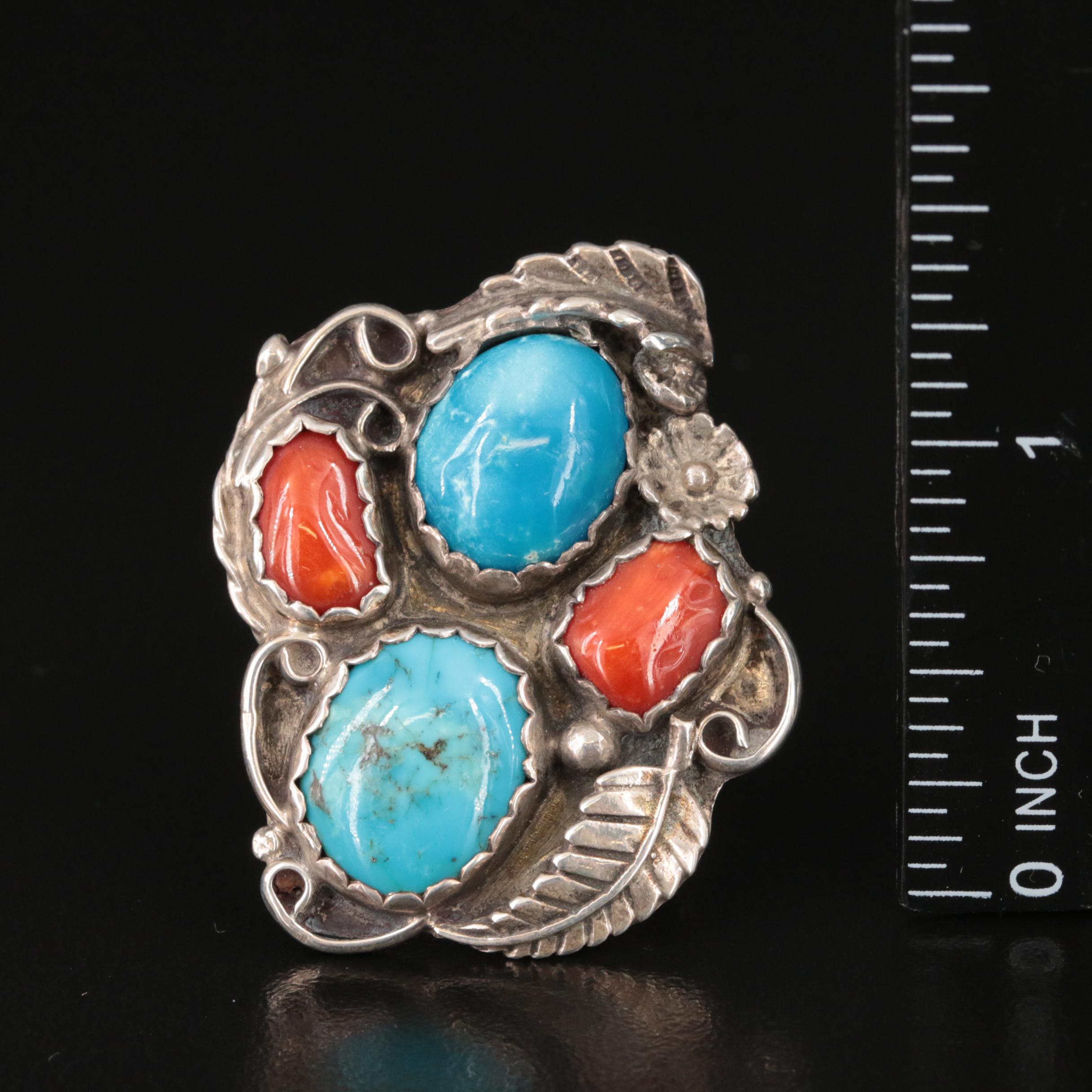 Monroe Ashley Navajo Diné Featured in Southwestern Sterling Rings