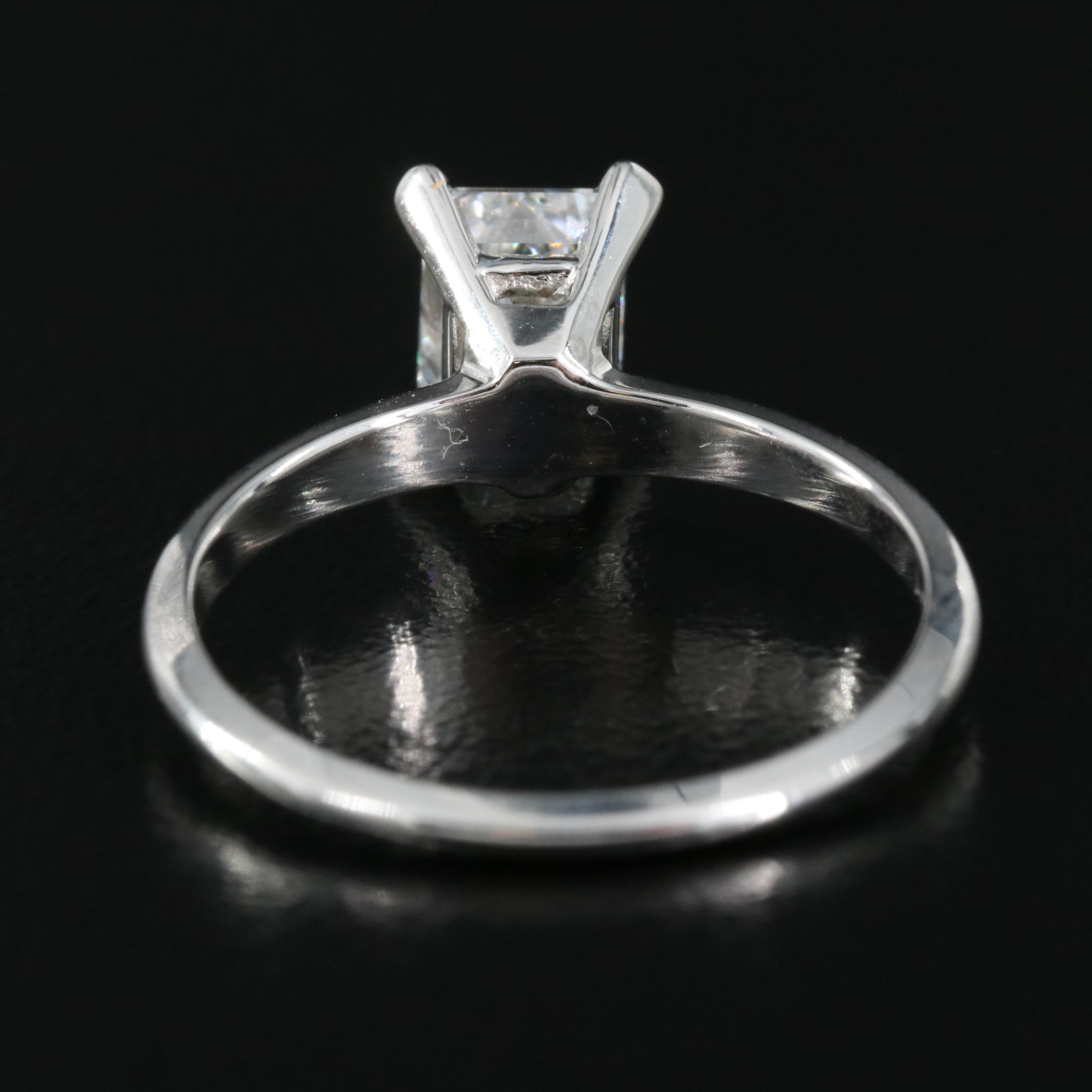 14K 1.03 CT Lab Grown Diamond Solitaire Ring