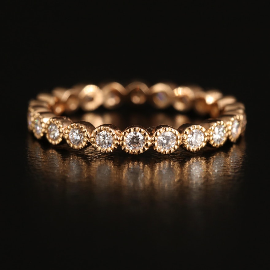 18K 0.55 CTW Diamond Eternity Band