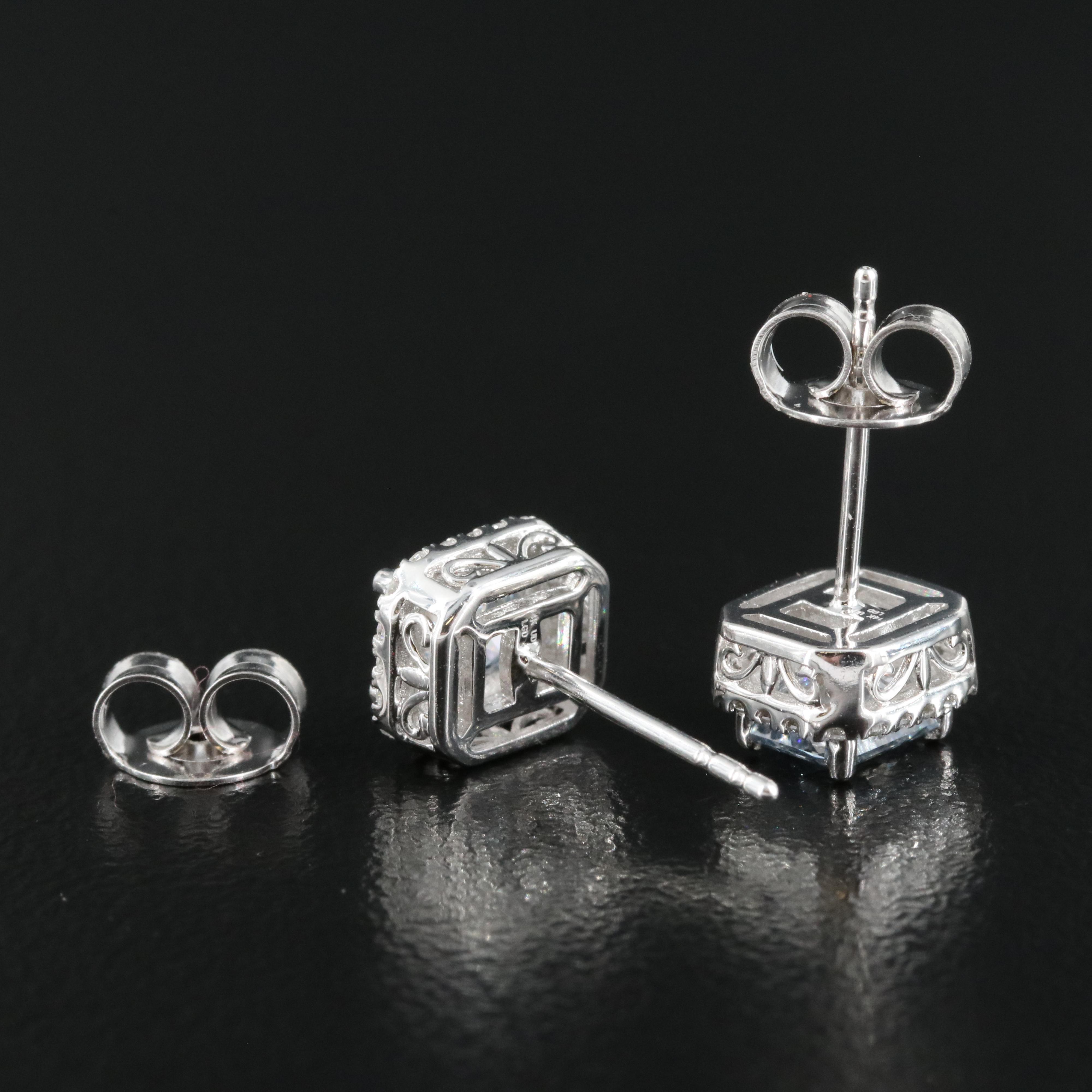 14K 1.45 CTW Lab Grown Diamond Stud Earrings