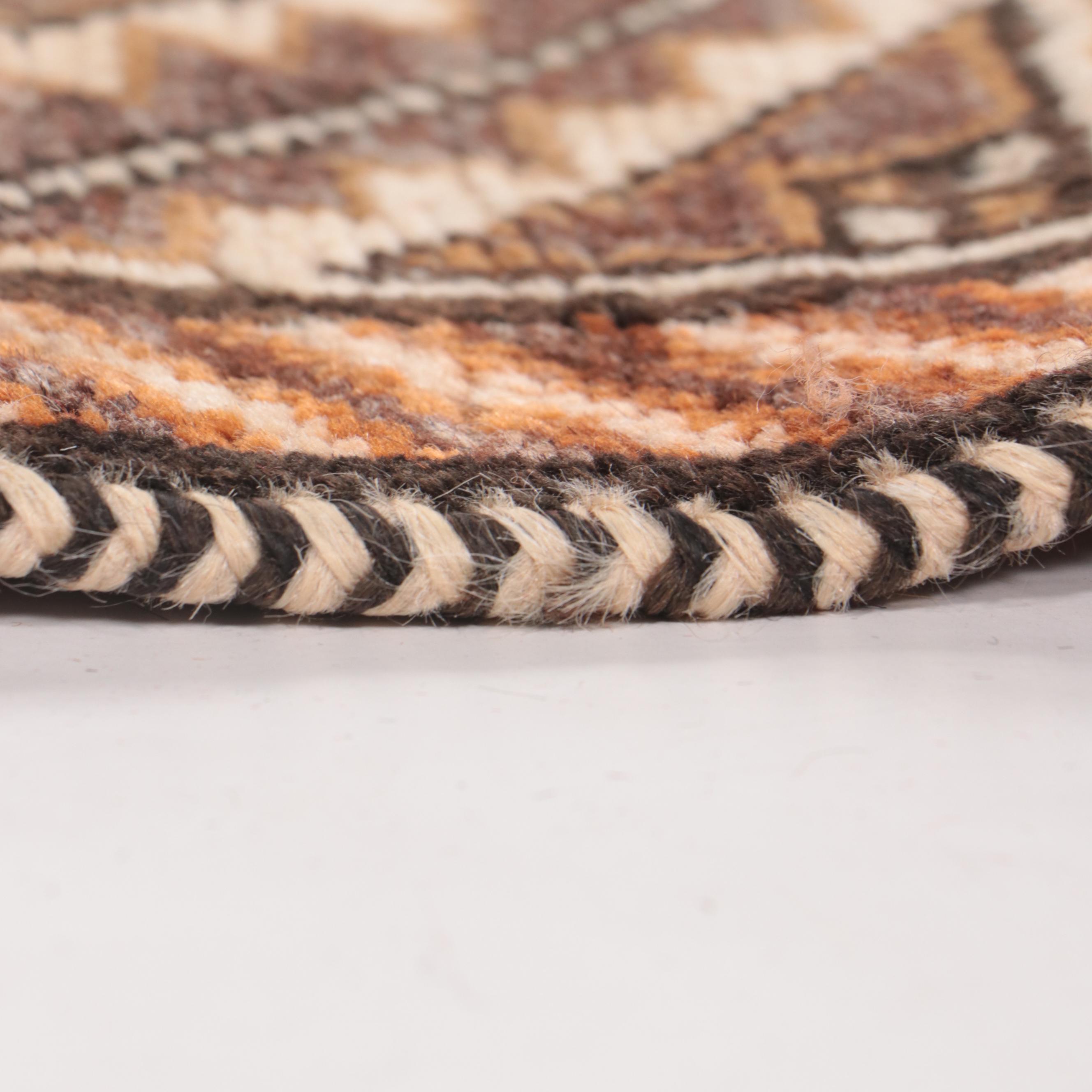 3'8 x 6'9 Hand-Knotted Persian Gabbeh Area Rug