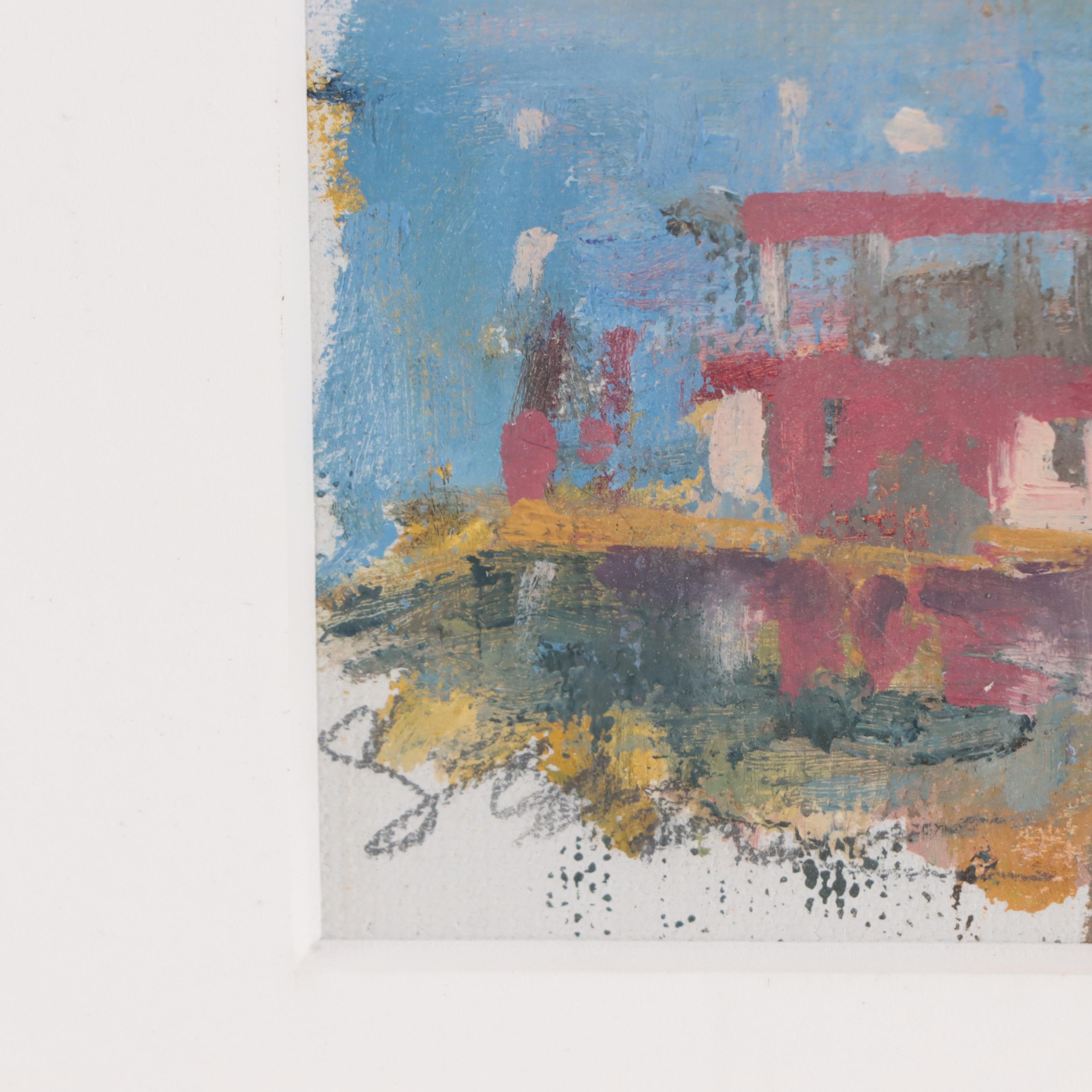 Suzanna Terrill Oil Painting "Anderson Ferry"