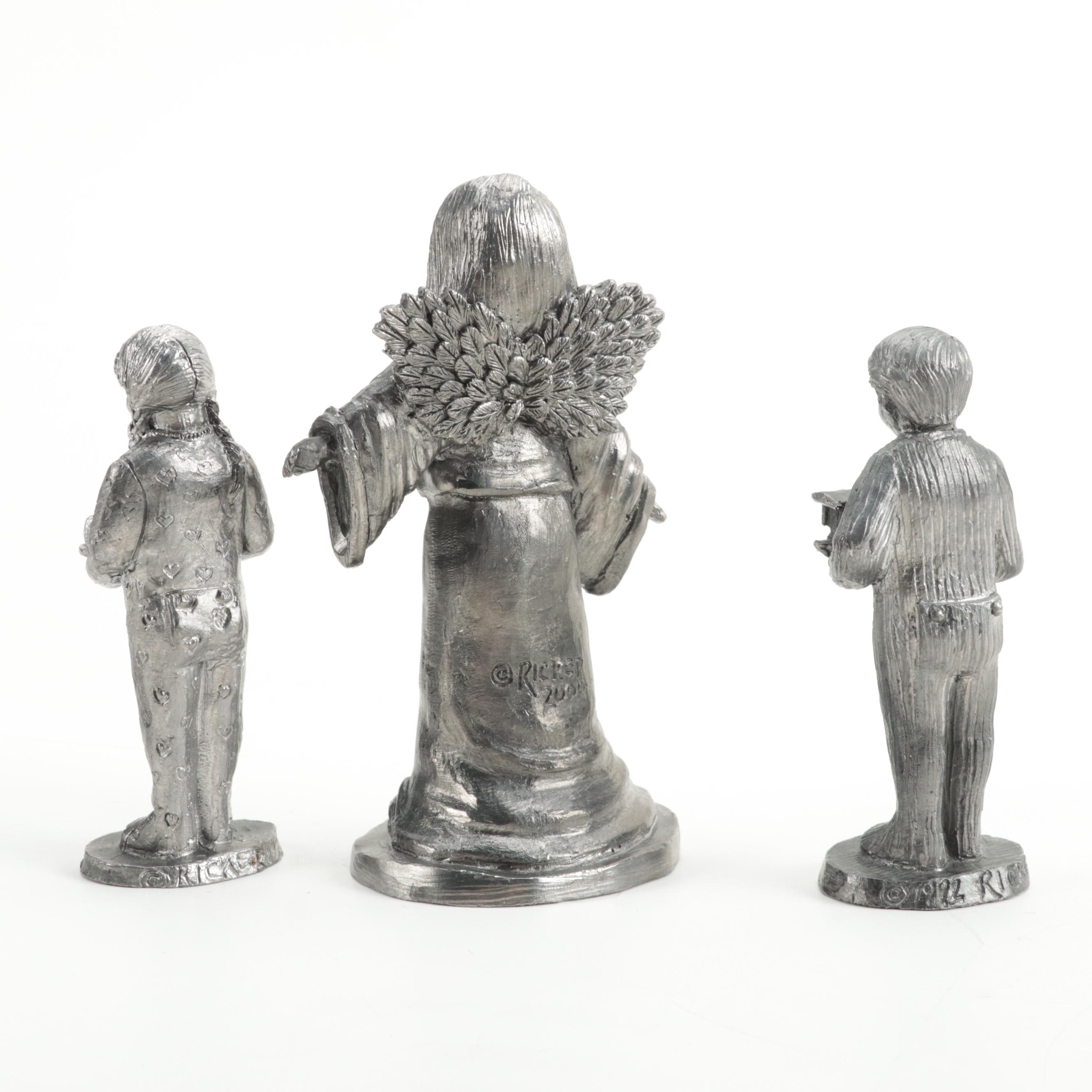 Michael A Ricker Pewter Figurines