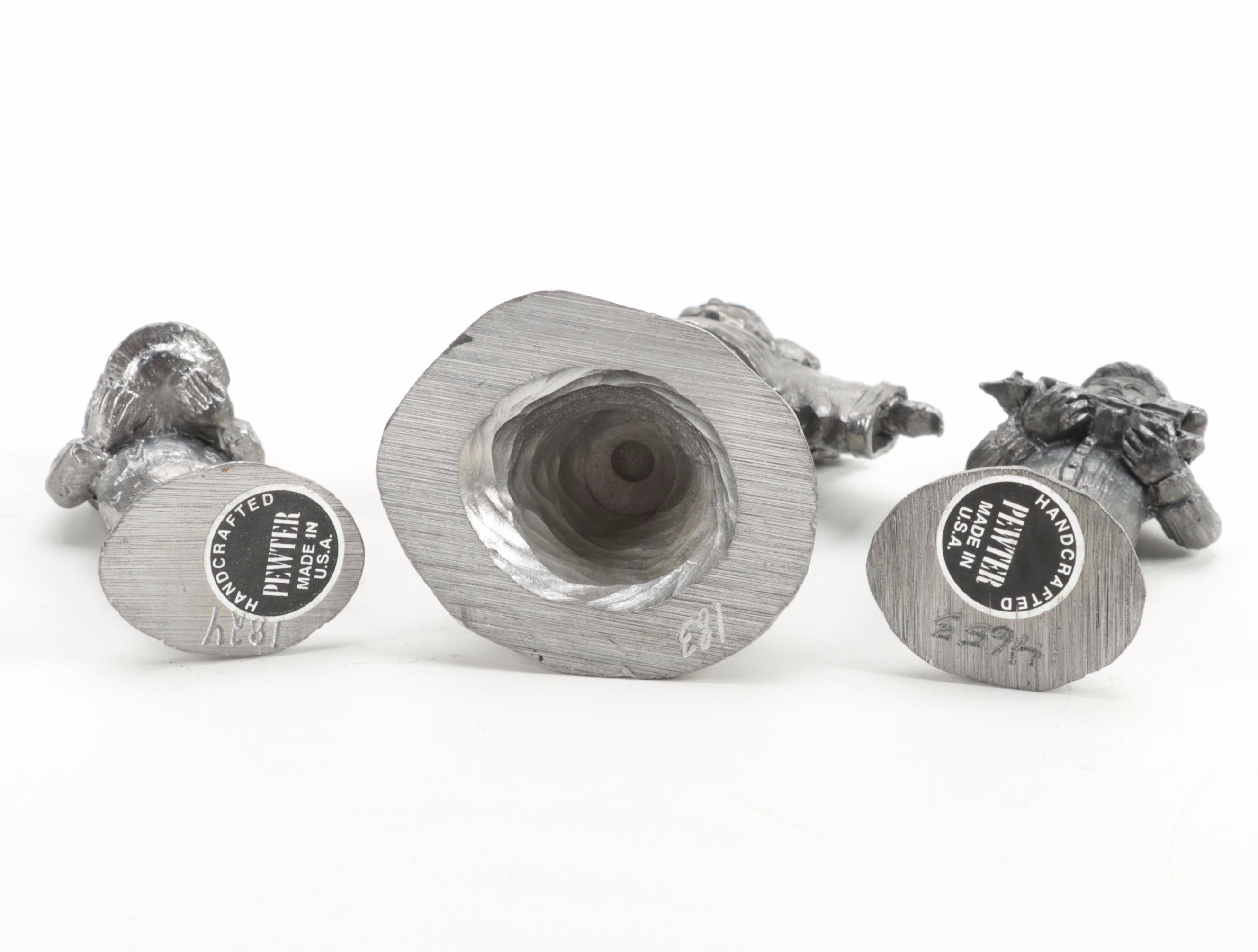 Michael A Ricker Pewter Figurines