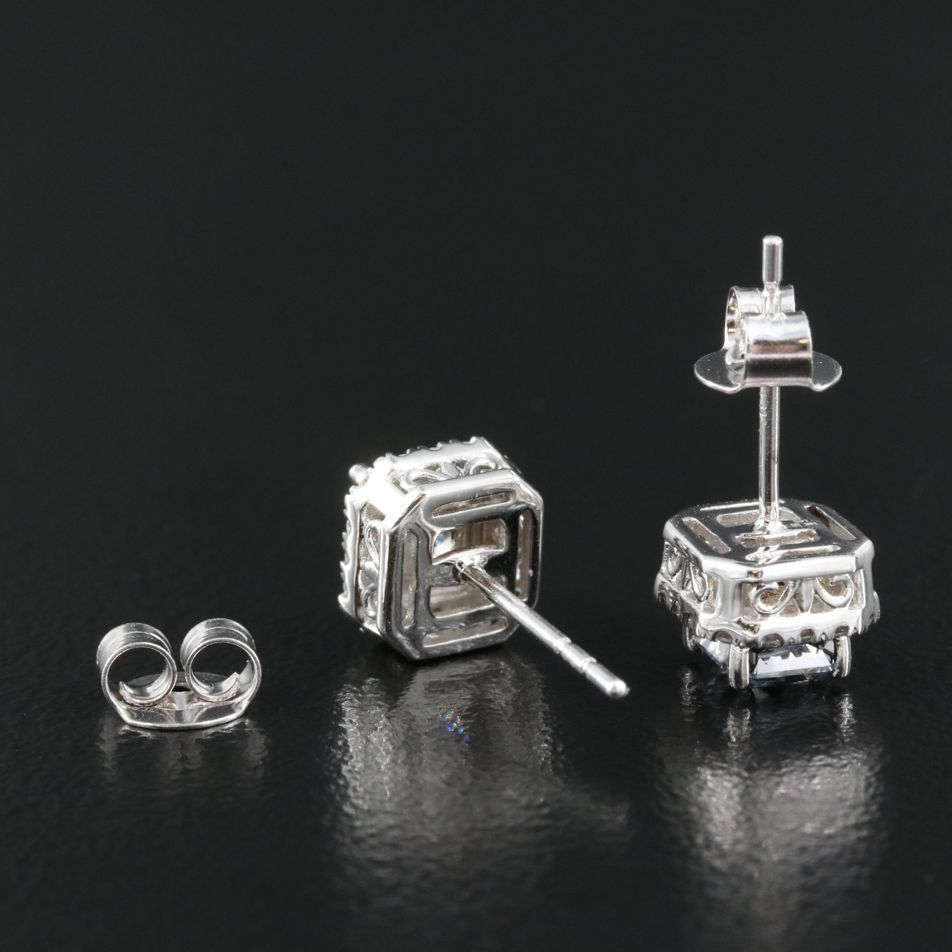 14K 1.33 CTW Lab Grown Diamond Stud Earrings