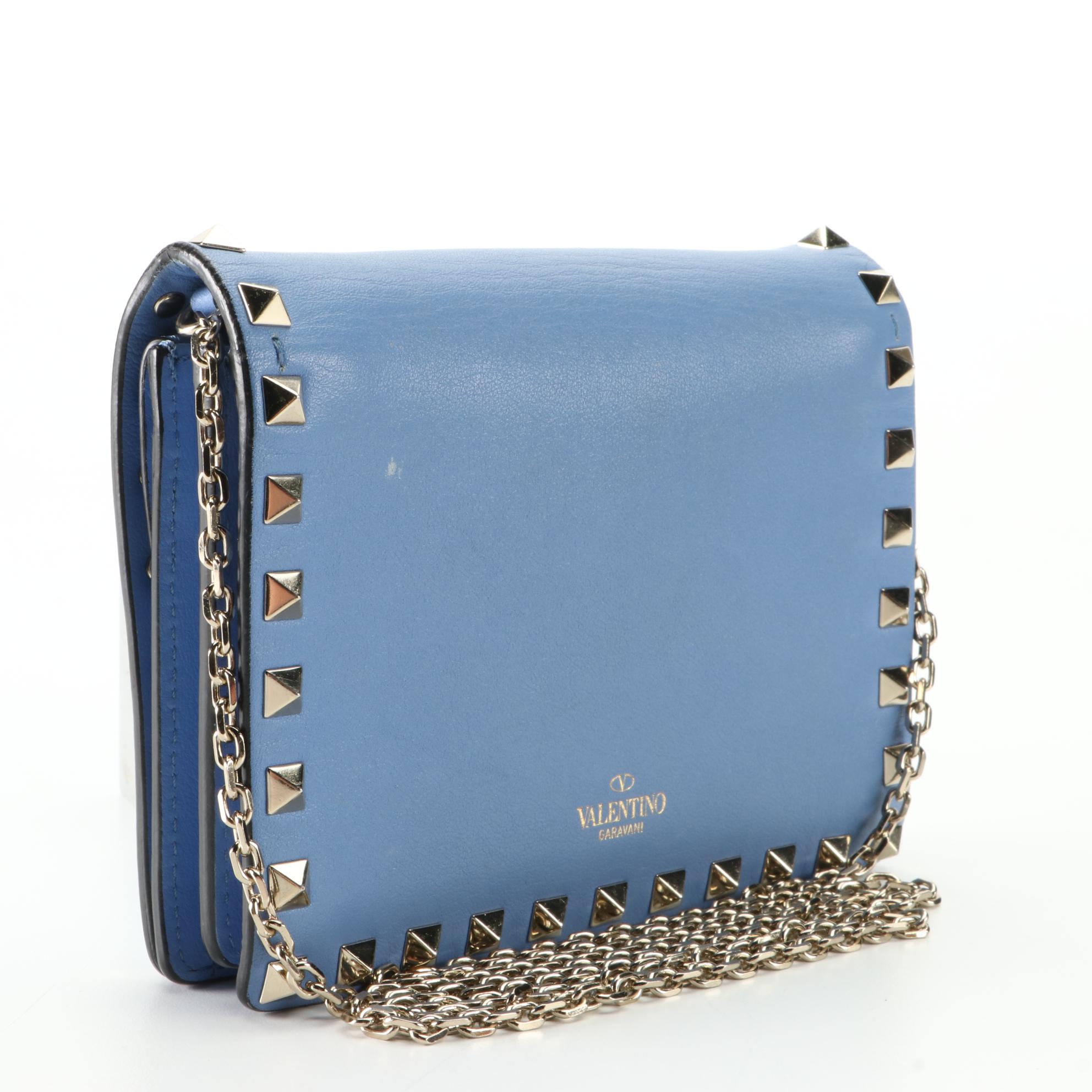 Valentino Rockstud Leather Mini Crossbody Bag