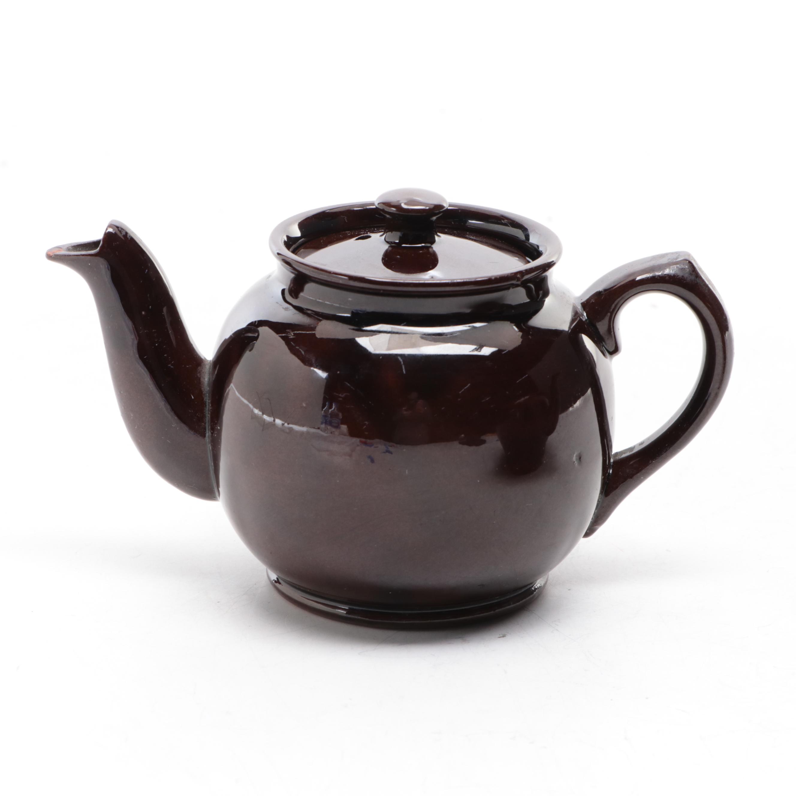 James Sadler and Sons with Other English Earthenware Teapots