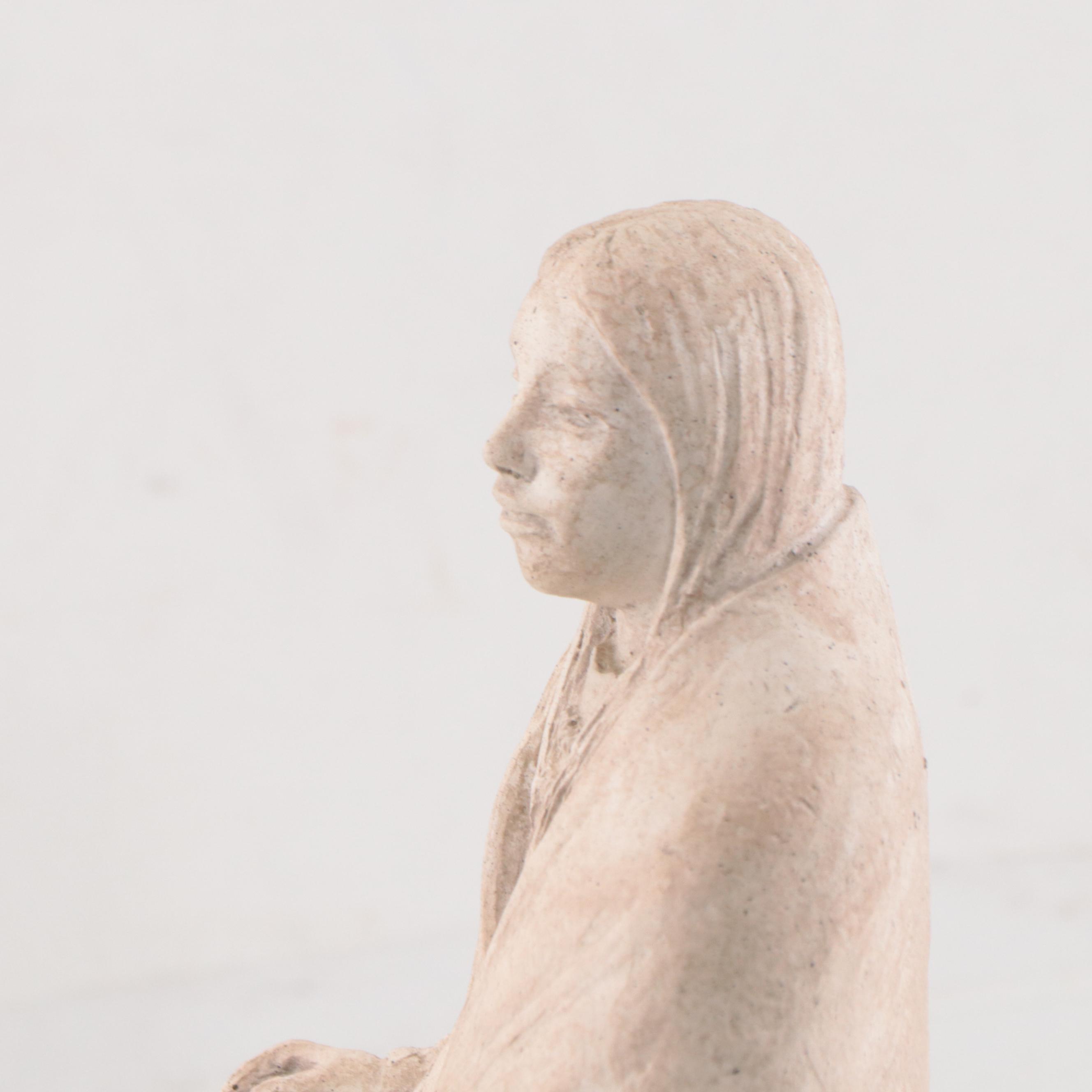 Austin Productions, Inc. Plaster Sculpture After Marshall Acoma "Madre Tierra"