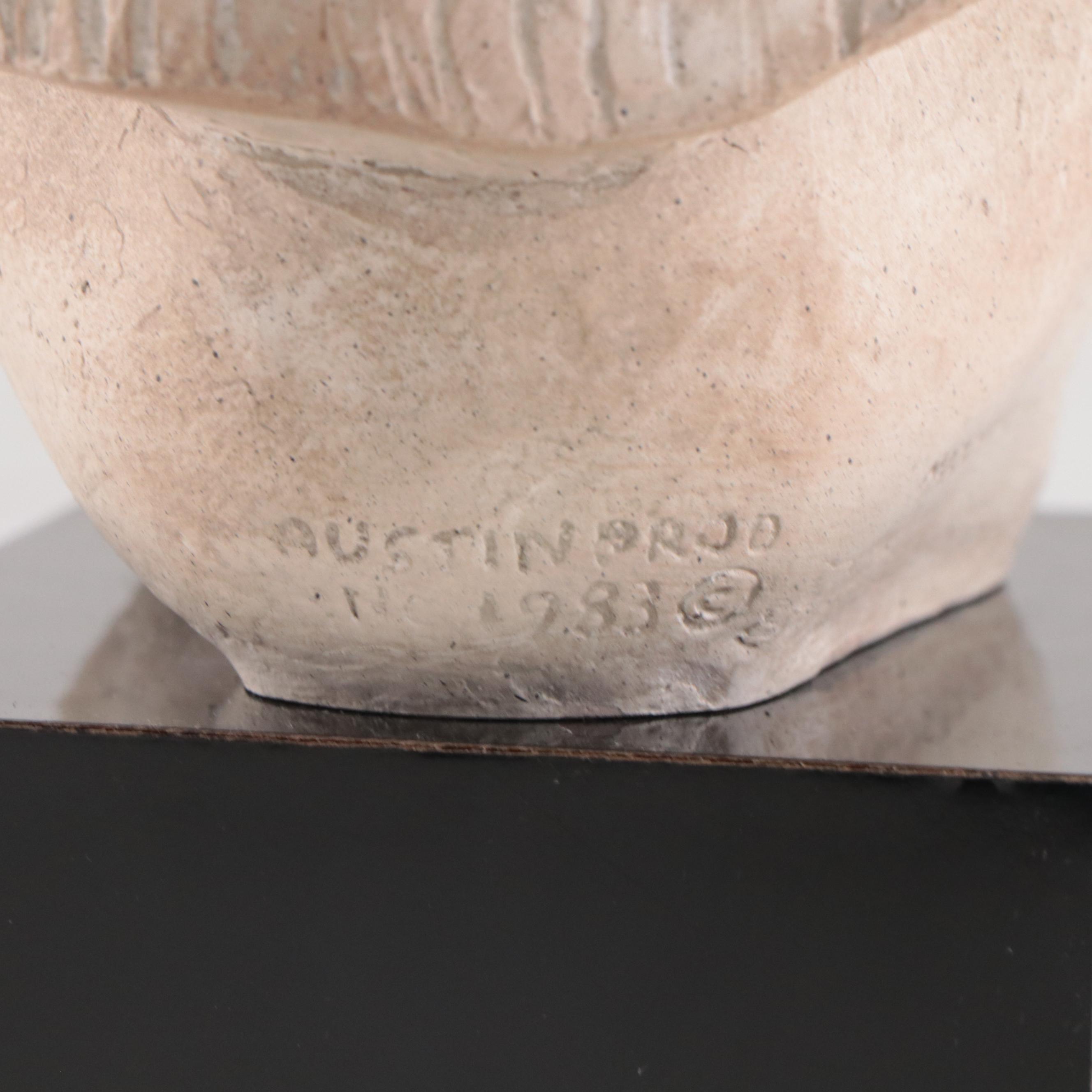 Austin Productions, Inc. Plaster Sculpture After Marshall Acoma "Madre Tierra"