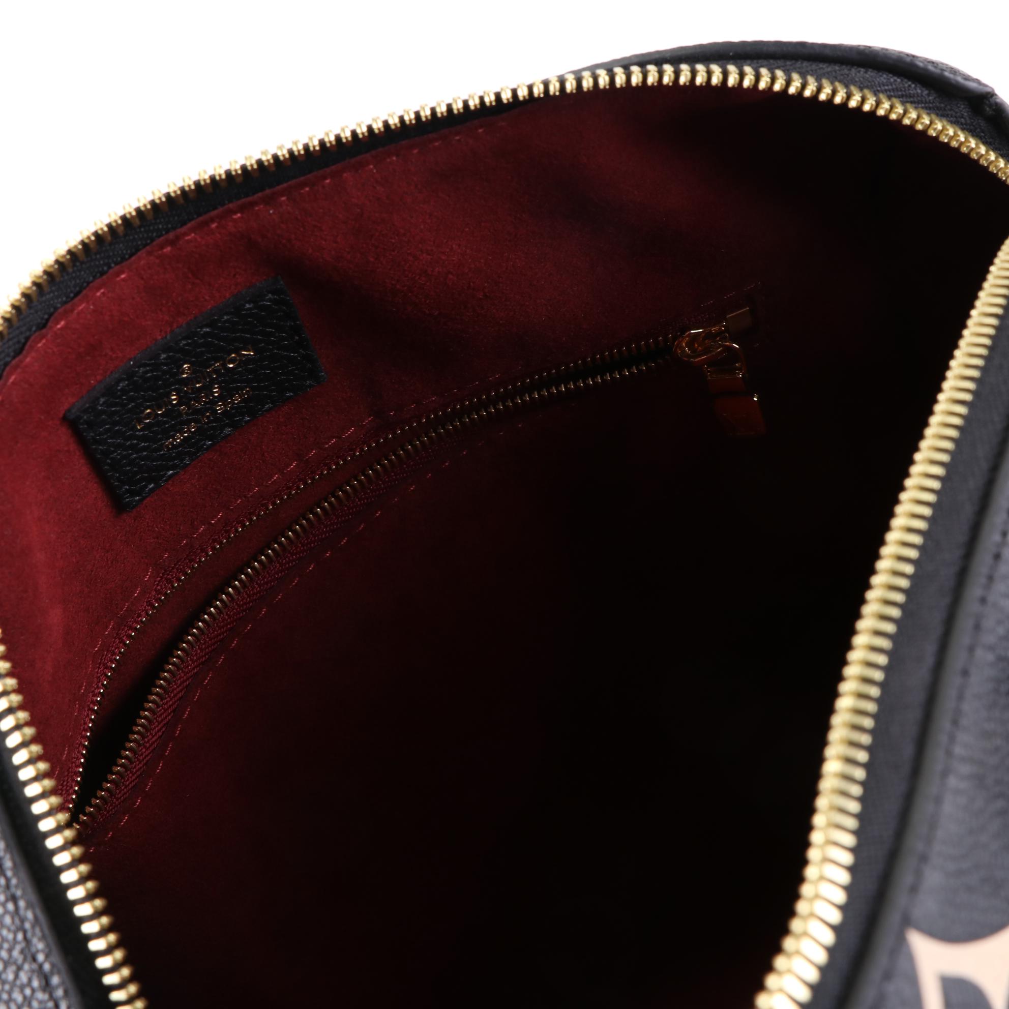 Louis Vuitton Speedy 25 Bandouliere in Giant Monogram Empreinte Canvas