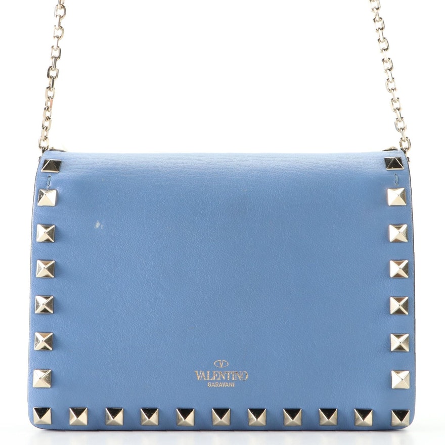 Valentino Rockstud Leather Mini Crossbody Bag