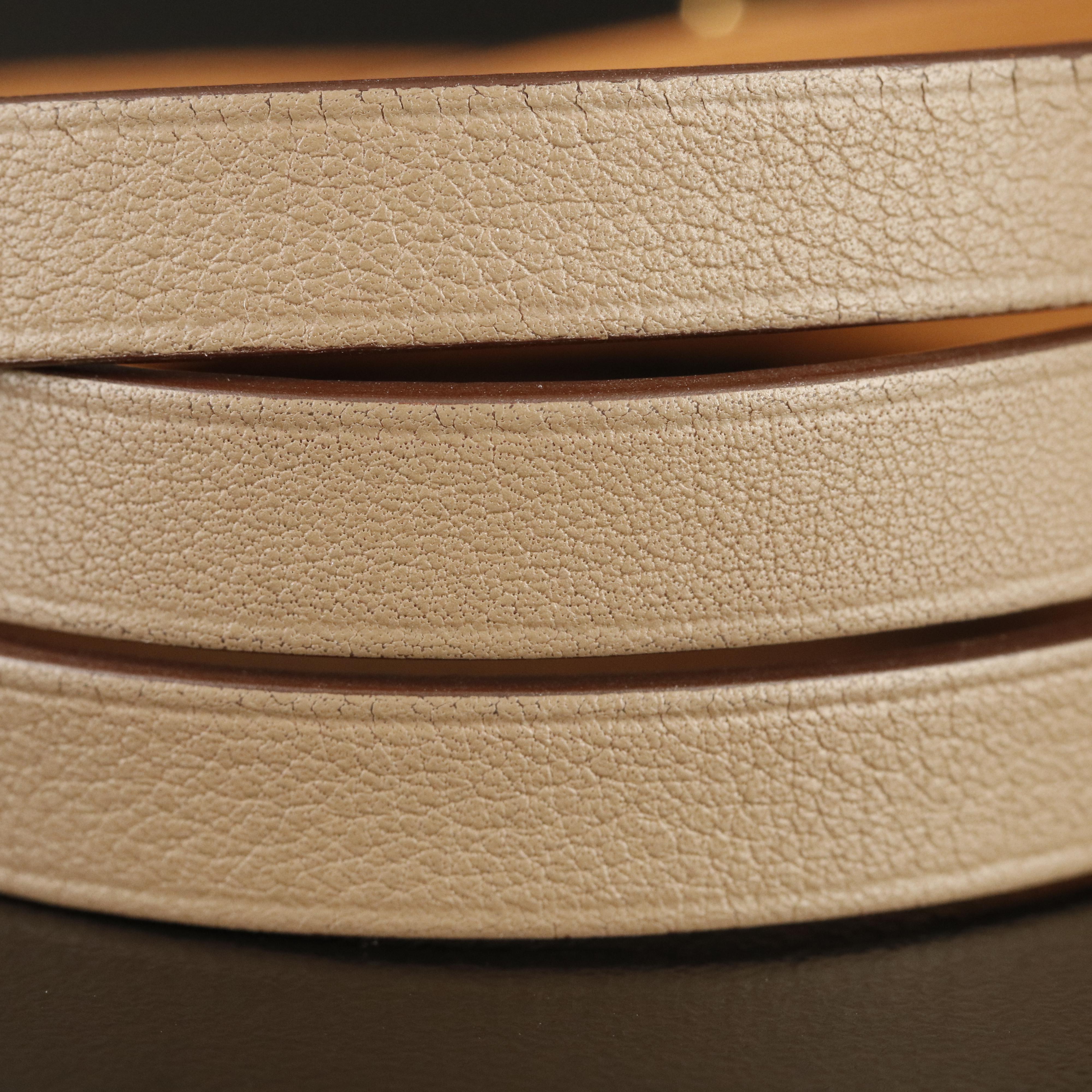 Hermès Hapi 3 Bracelet in Evercalf Leather