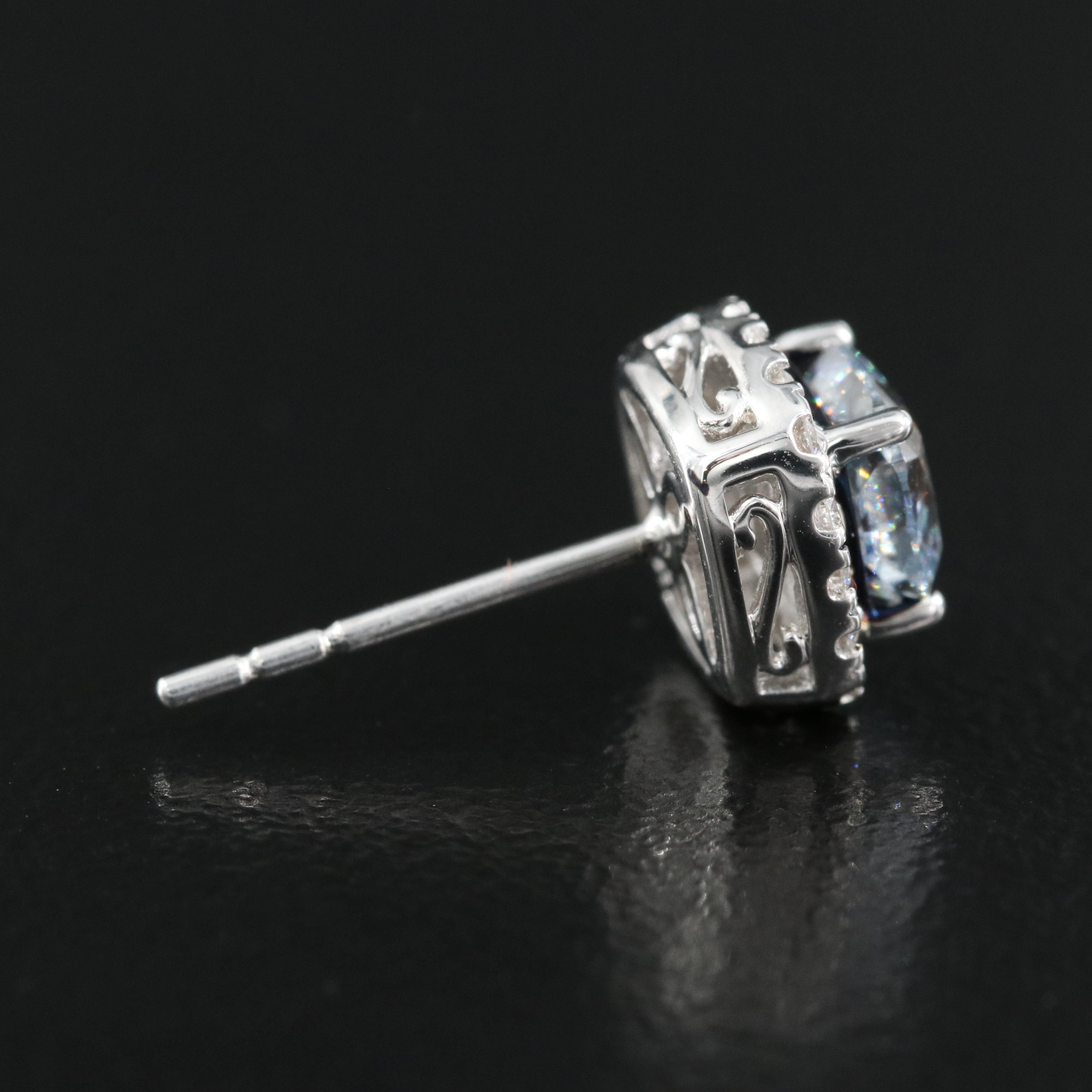 14K 1.71 CTW Lab Grown Diamond Stud Earrings