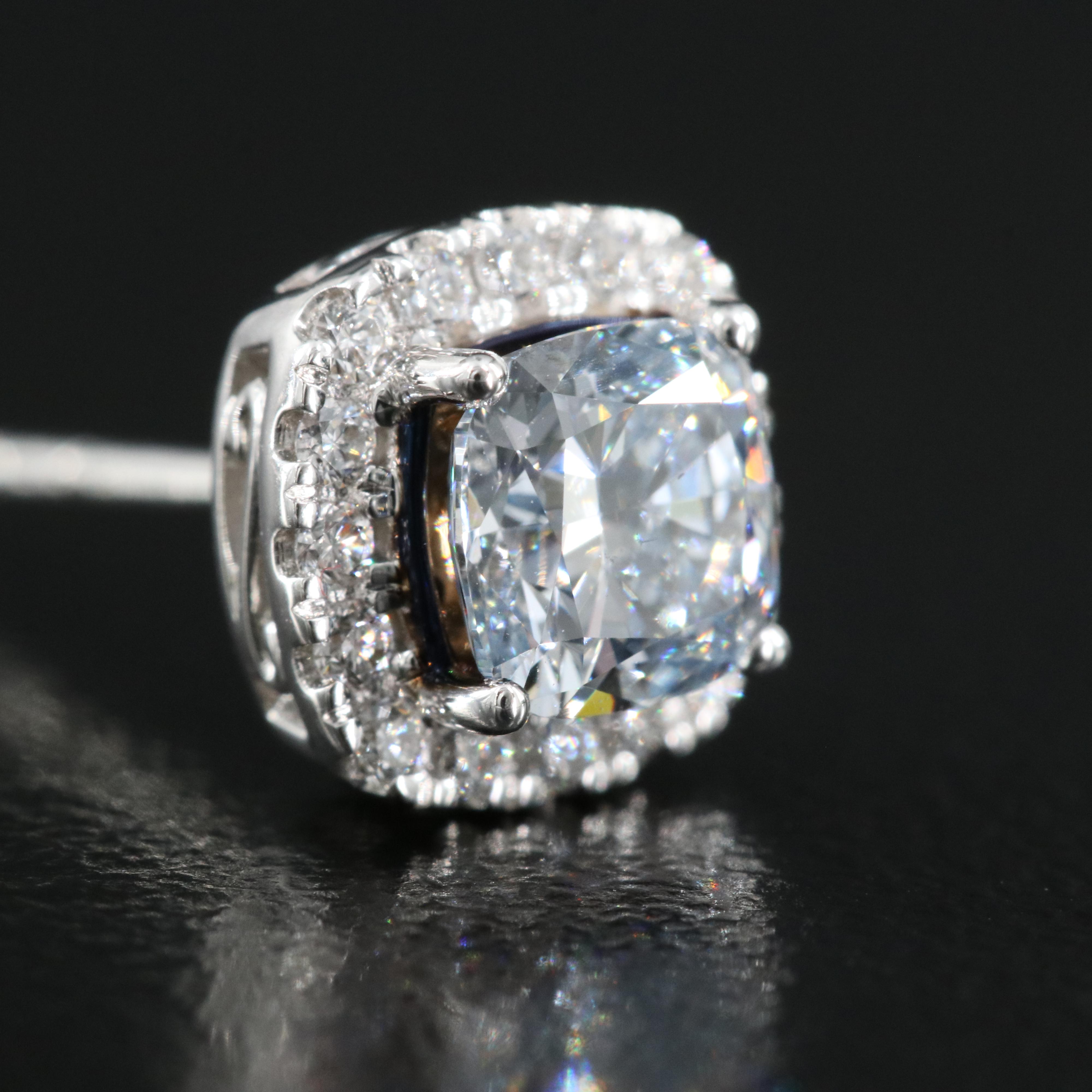 14K 1.71 CTW Lab Grown Diamond Stud Earrings