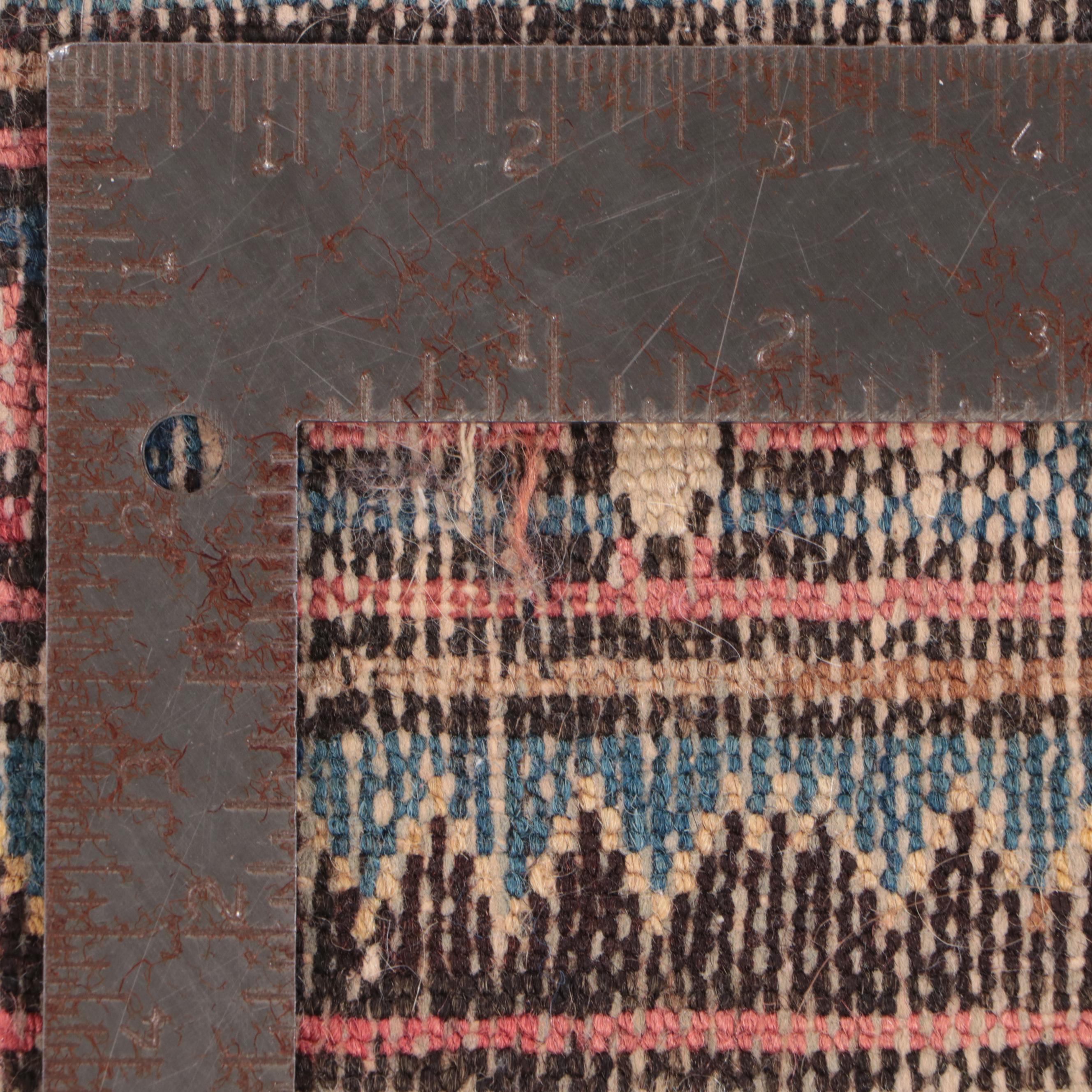 2'7 x 4'2 Hand-Knotted Persian Hamadan Accent Rug