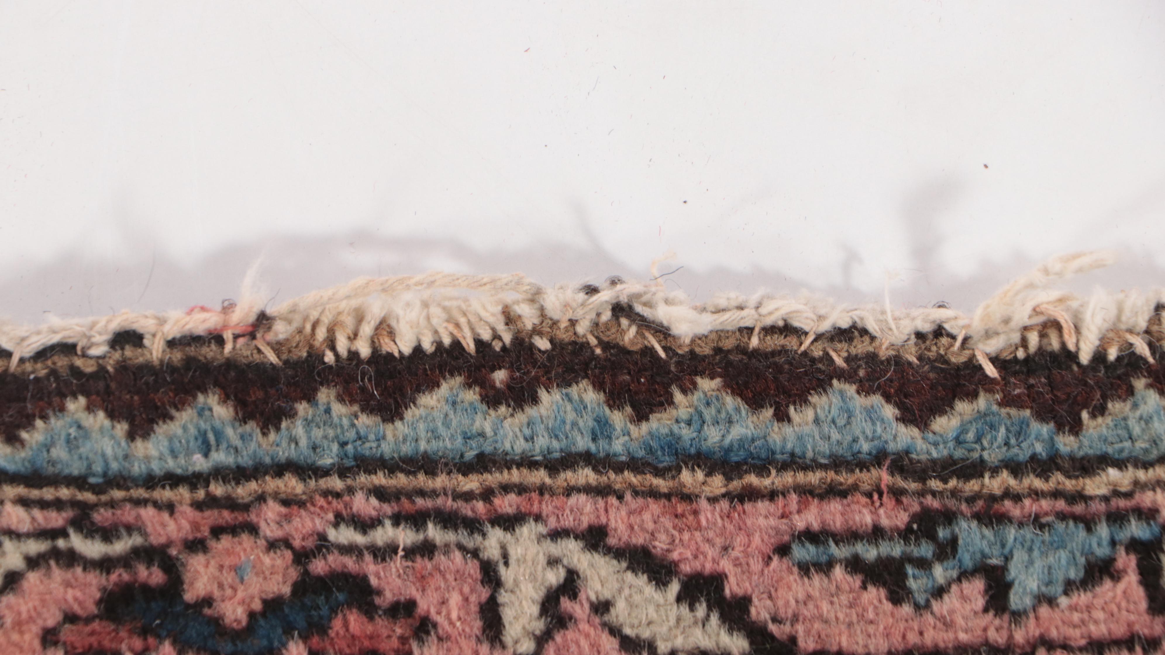 2'7 x 4'2 Hand-Knotted Persian Hamadan Accent Rug