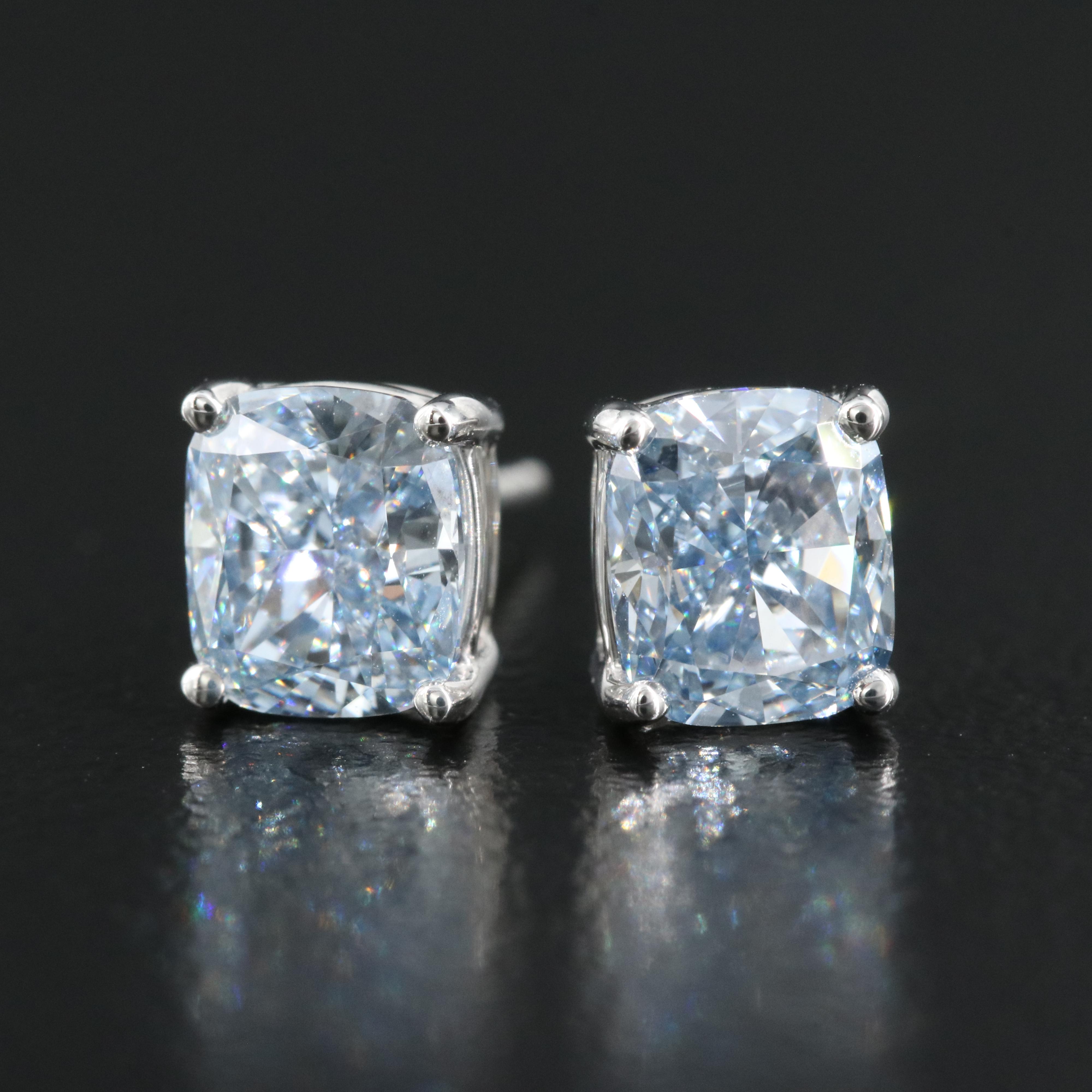 14K 2.00 CTW Lab Grown Diamond Stud Earrings