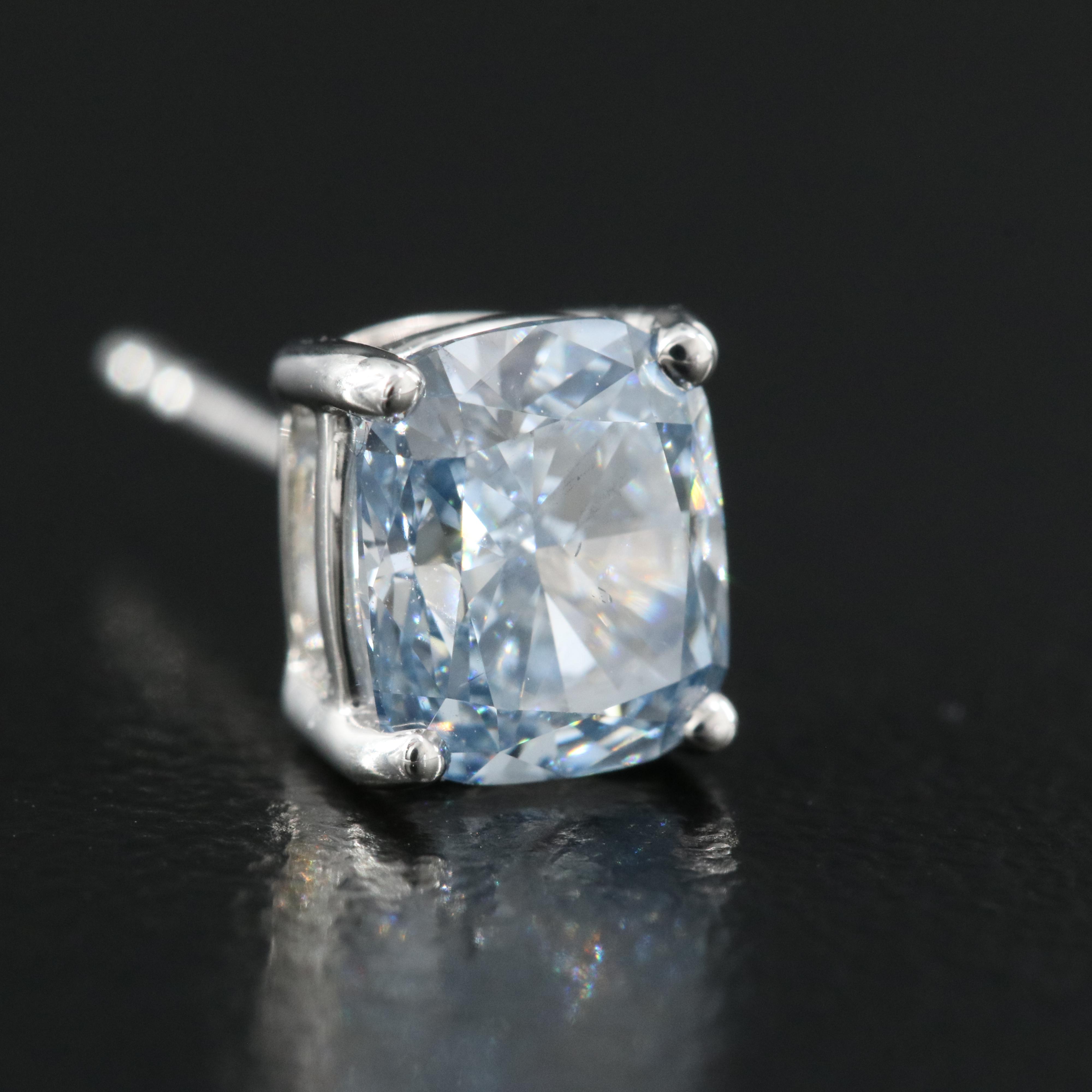 14K 2.00 CTW Lab Grown Diamond Stud Earrings