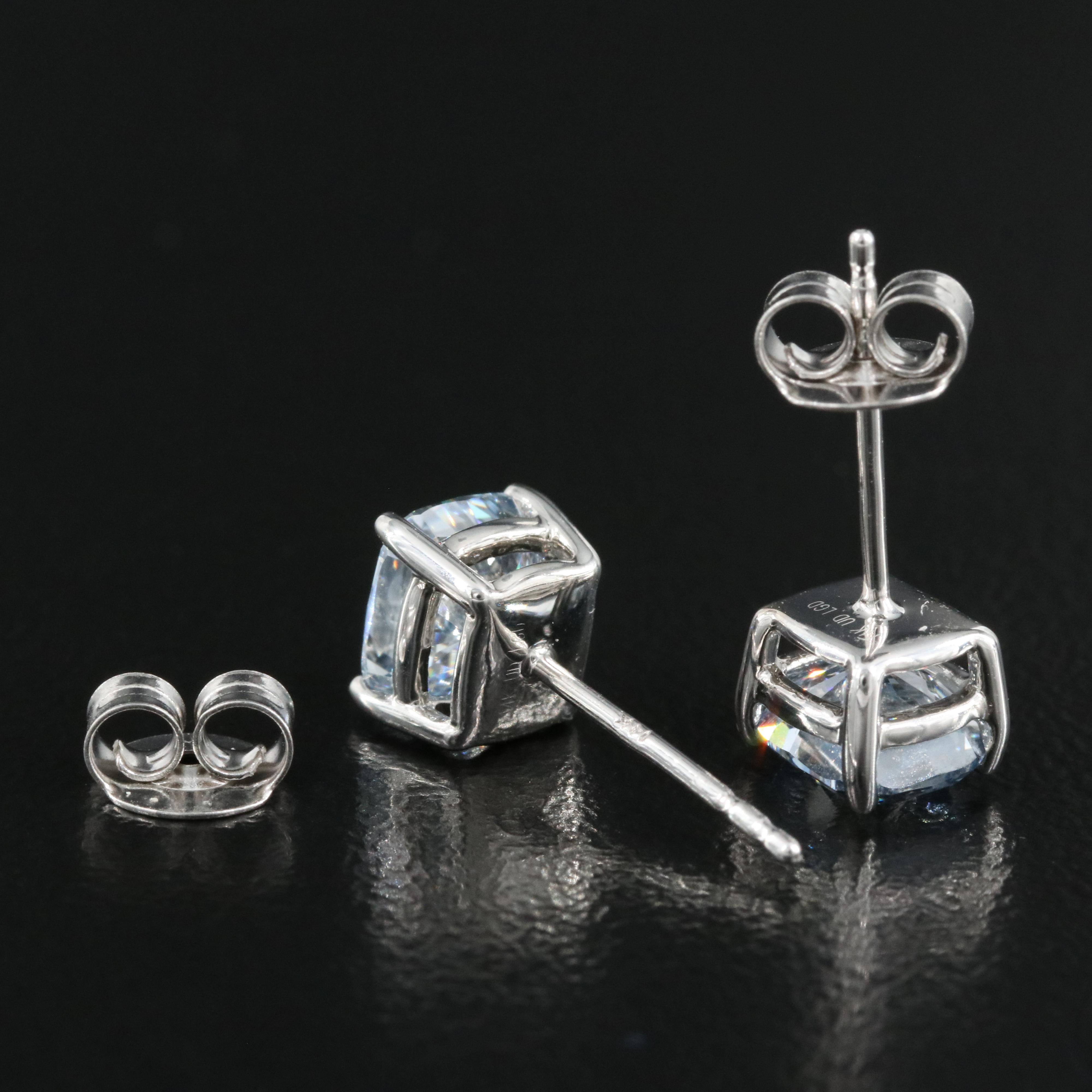 14K 2.00 CTW Lab Grown Diamond Stud Earrings