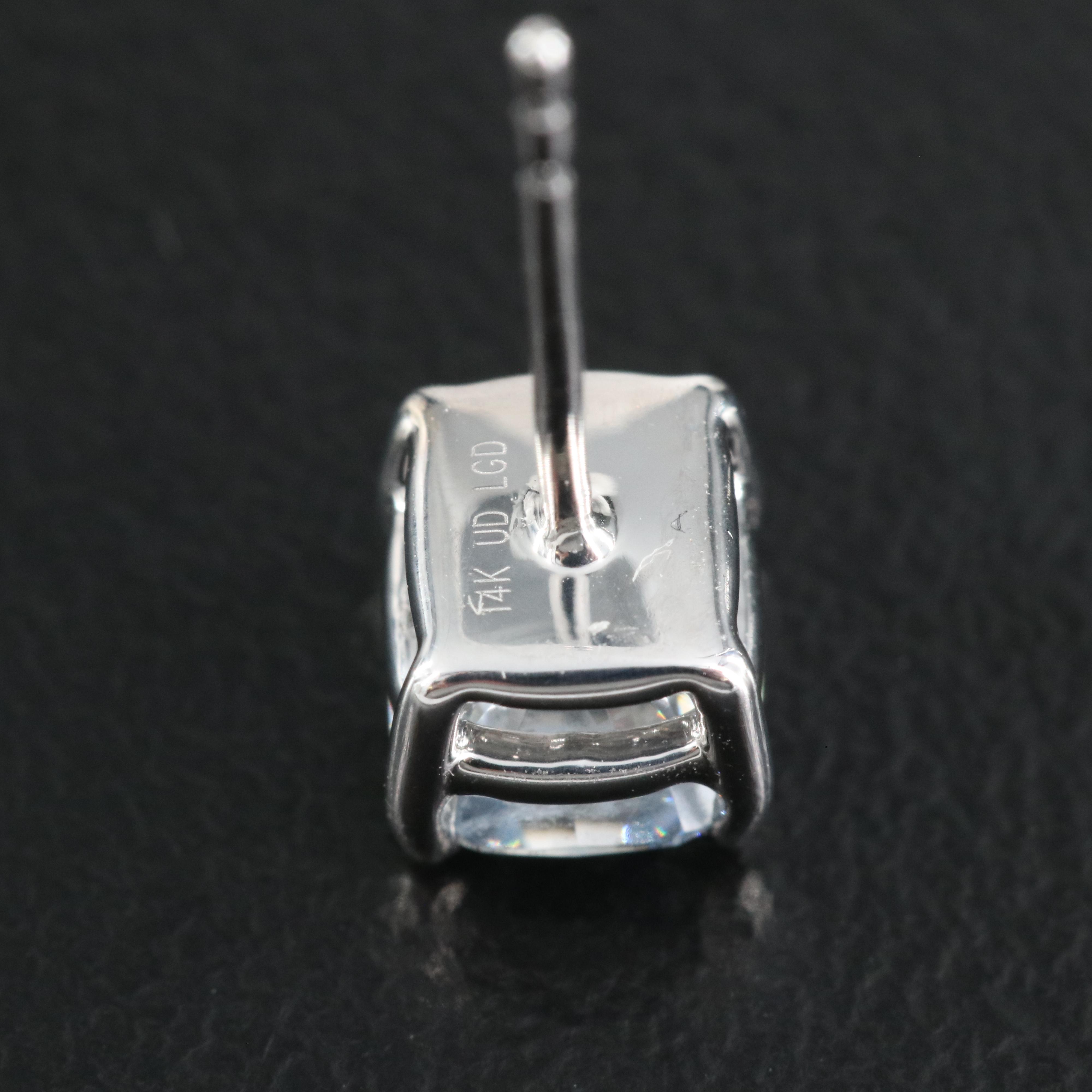 14K 2.00 CTW Lab Grown Diamond Stud Earrings