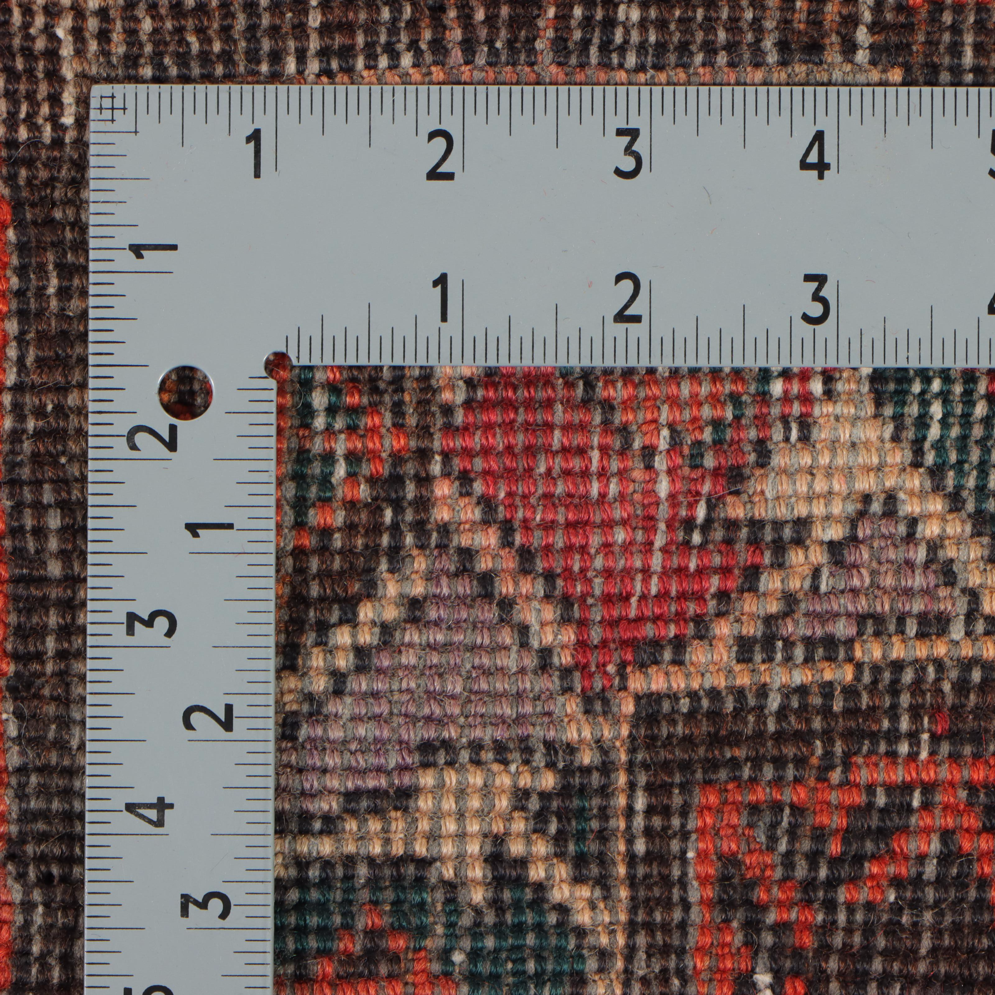 4'3 x 9'6 Hand-Knotted Persian Qashqai Area Rug