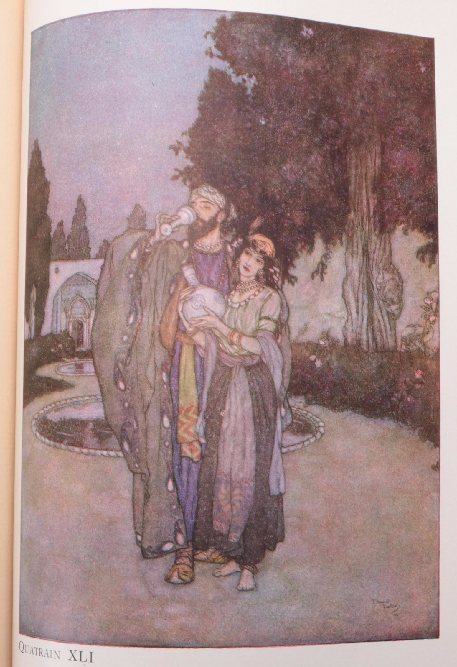 Edmund Dulac Illustrated "Rubáiyát of Omar Khayyám," Circa 1937