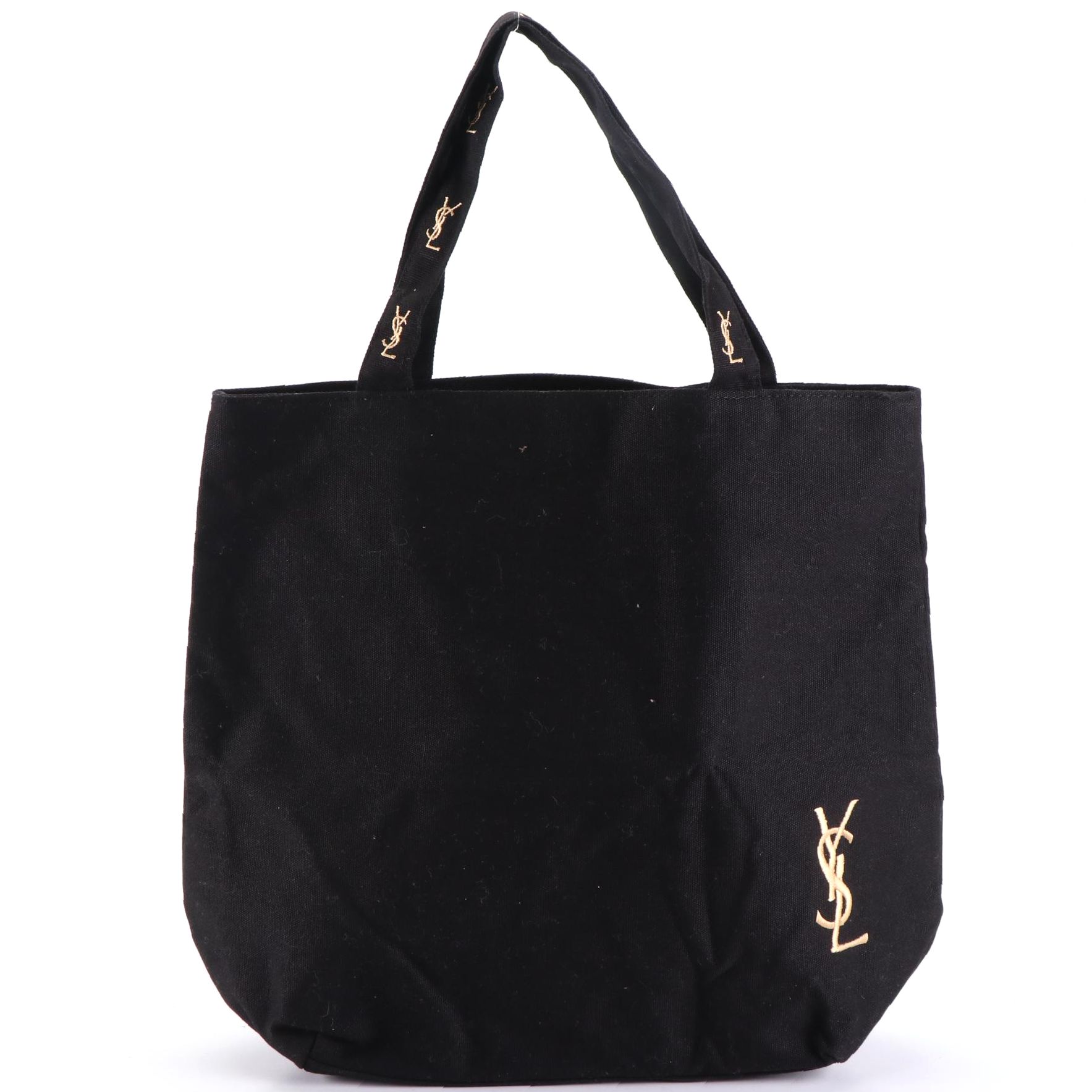 Yves Saint Laurent Parfums Canvas Tote with Embroidered Logo