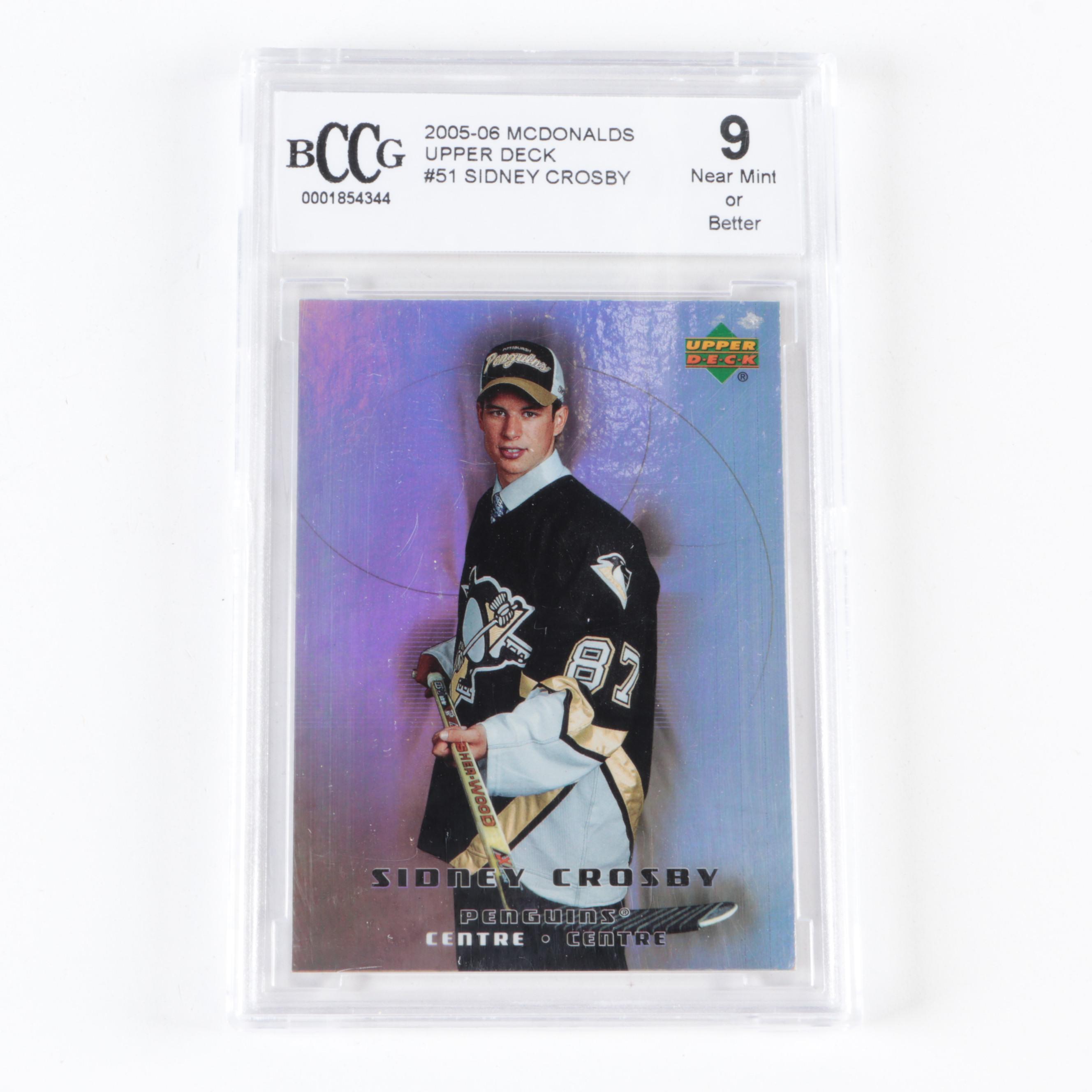 Topps, More Hockey and Other Sports Cards with Graded Crosby, 1960s–1990s