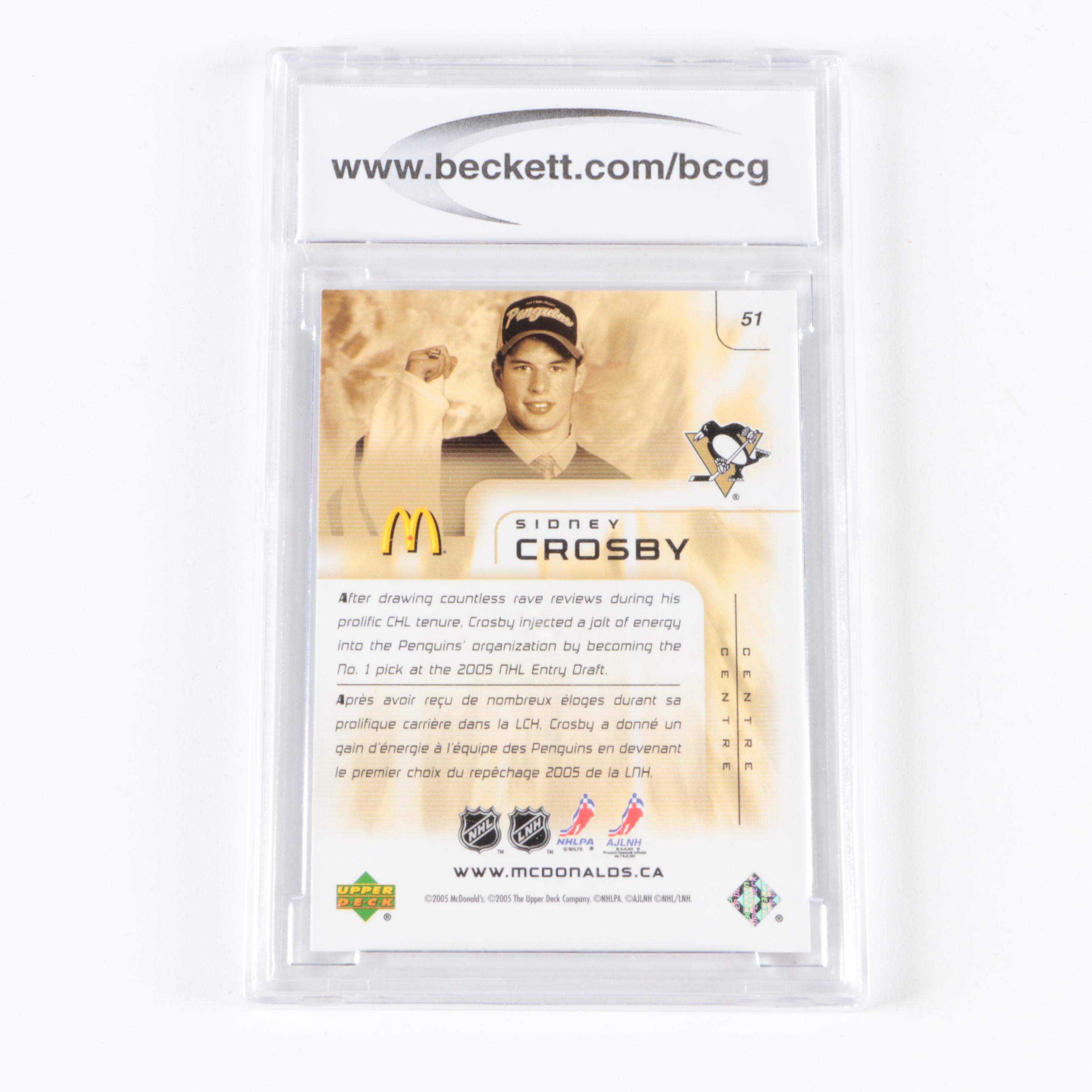 Topps, More Hockey and Other Sports Cards with Graded Crosby, 1960s–1990s