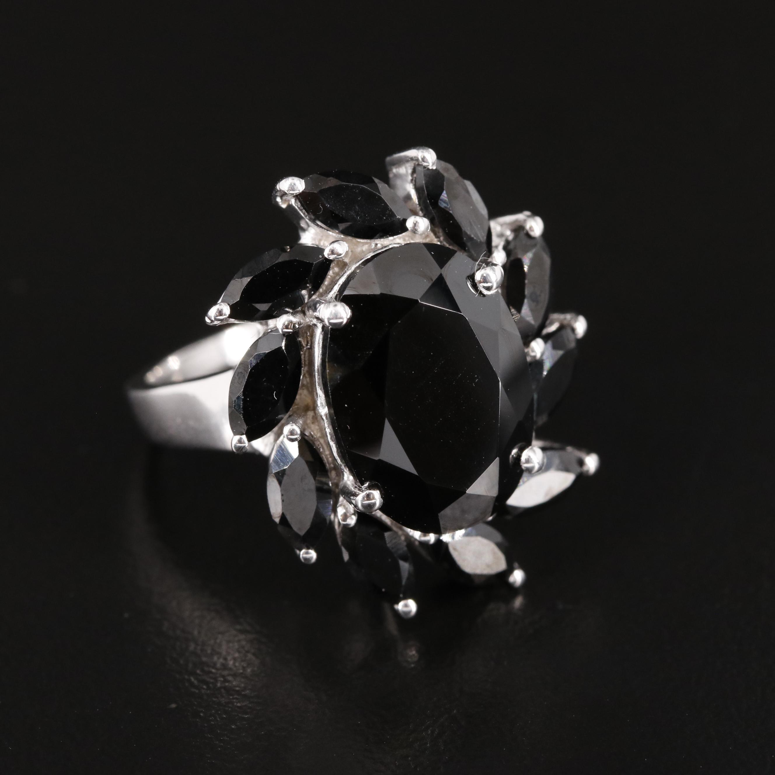 Sterling Zircon Ring