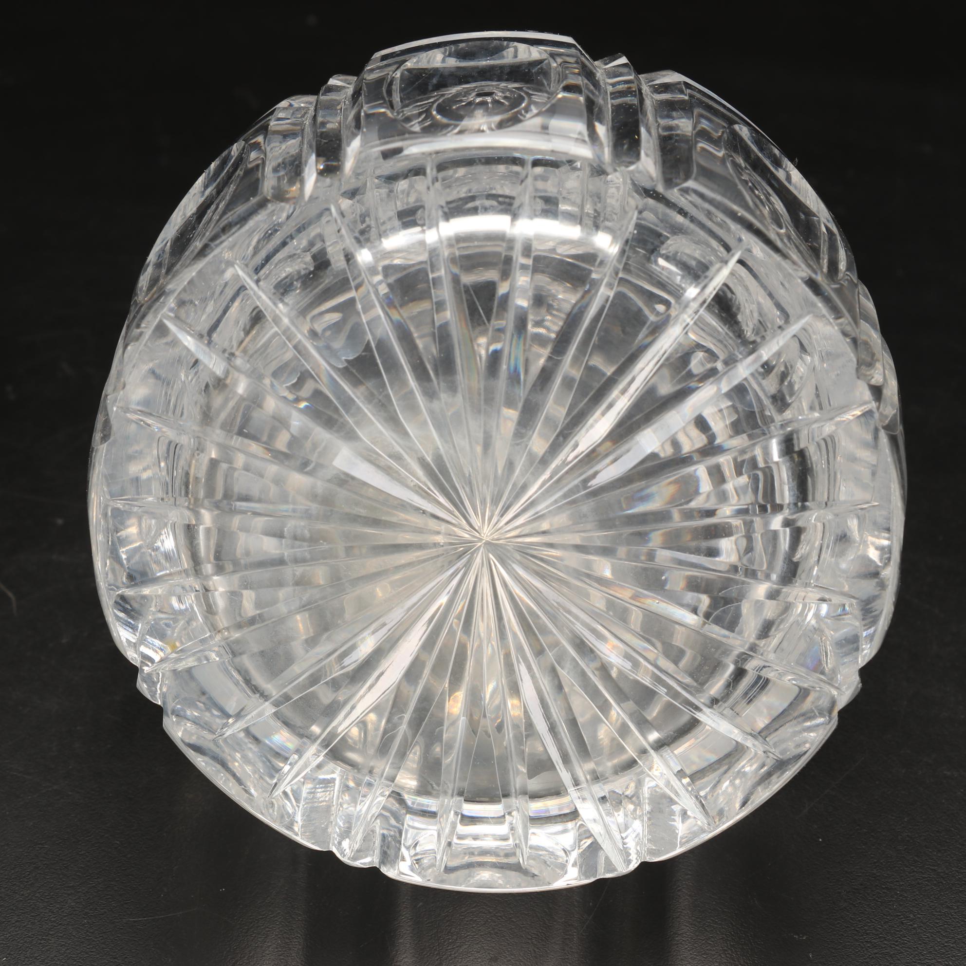 Claret Wine Glasses, Crystal Decanter, and Snakeskin Printed Ice Bucket