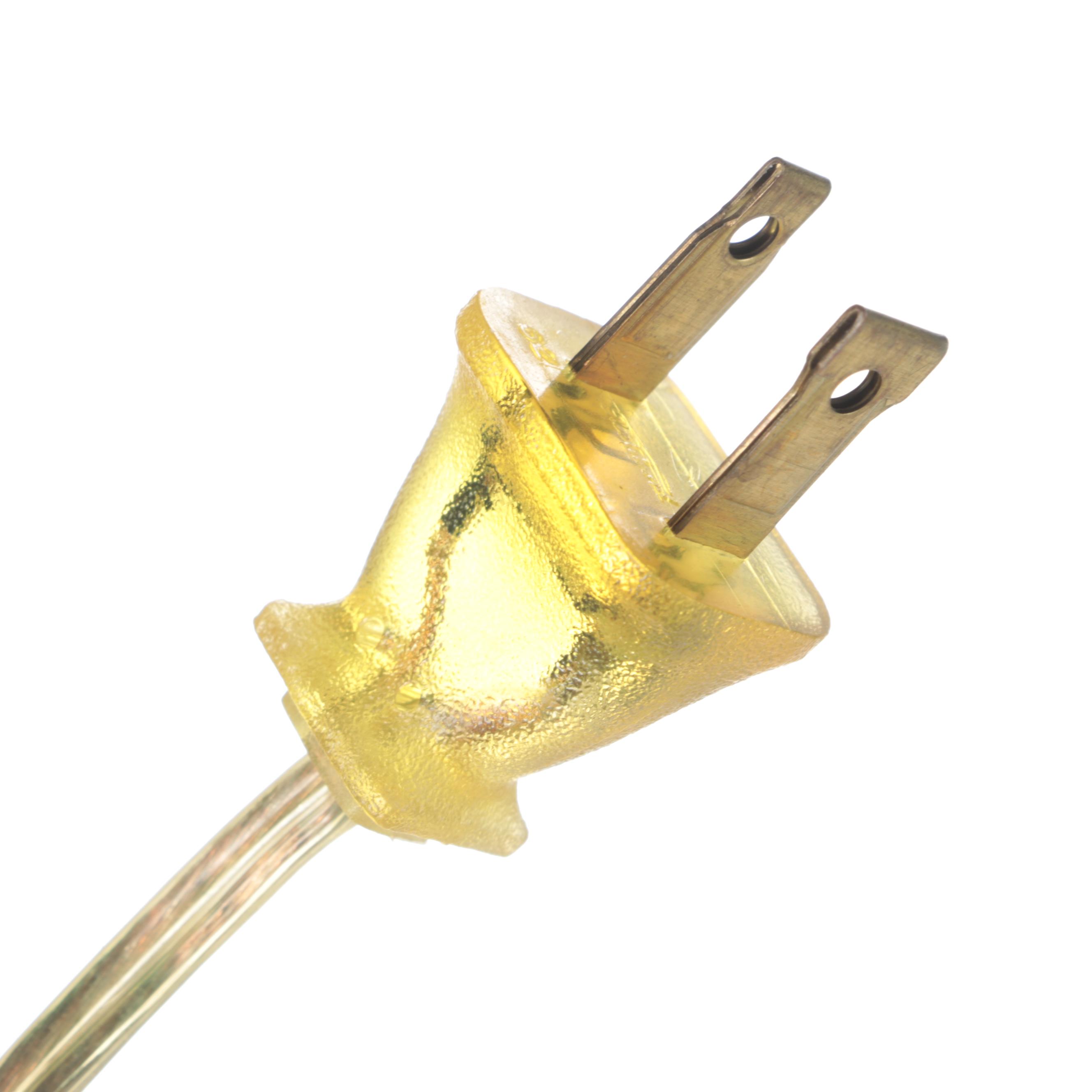 Pair of Frederick Cooper Brass Candlestick Buffet Lamps with Black Paper Shades