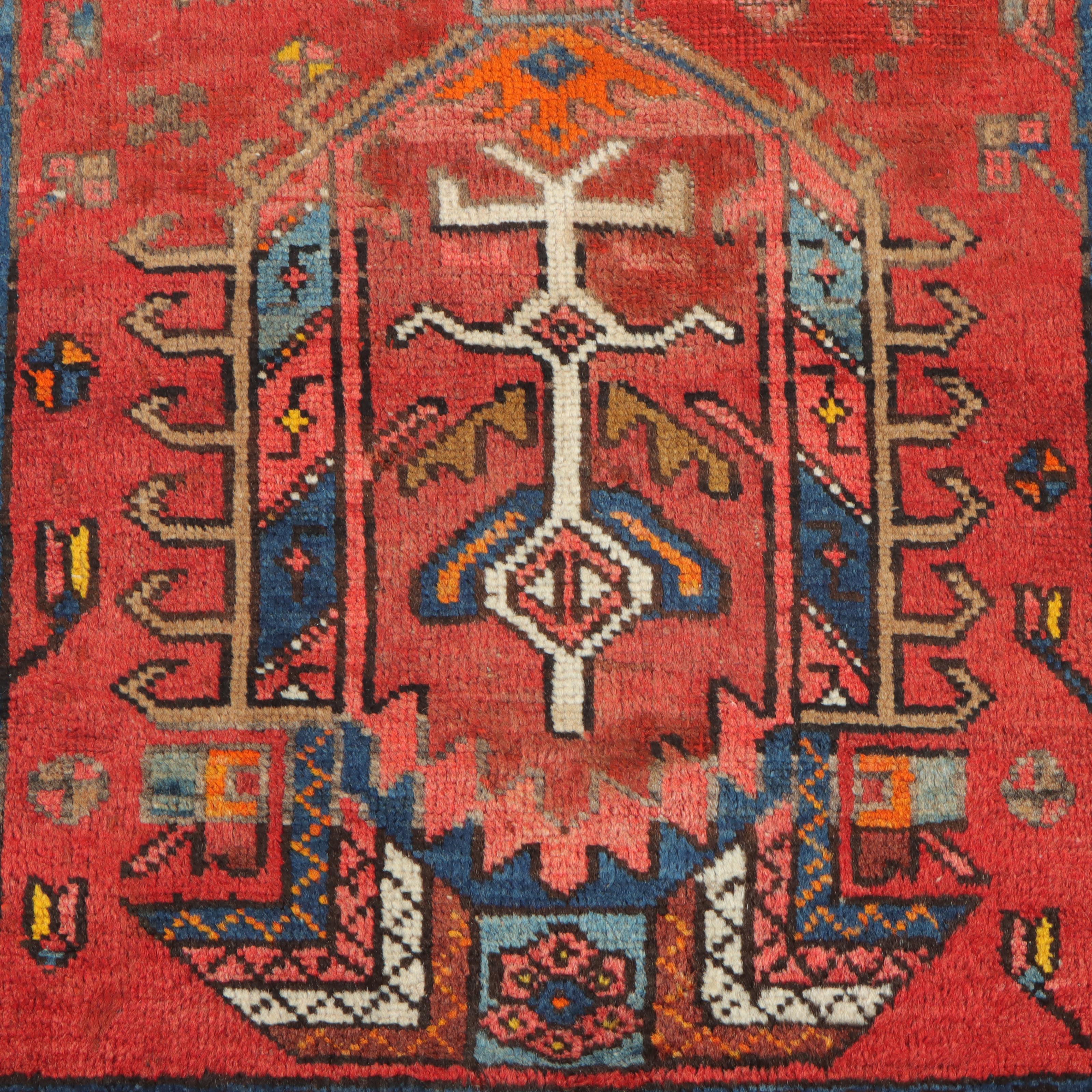 2'3 x 5'8 Hand-Knotted Persian Lamberan Carpet Runner