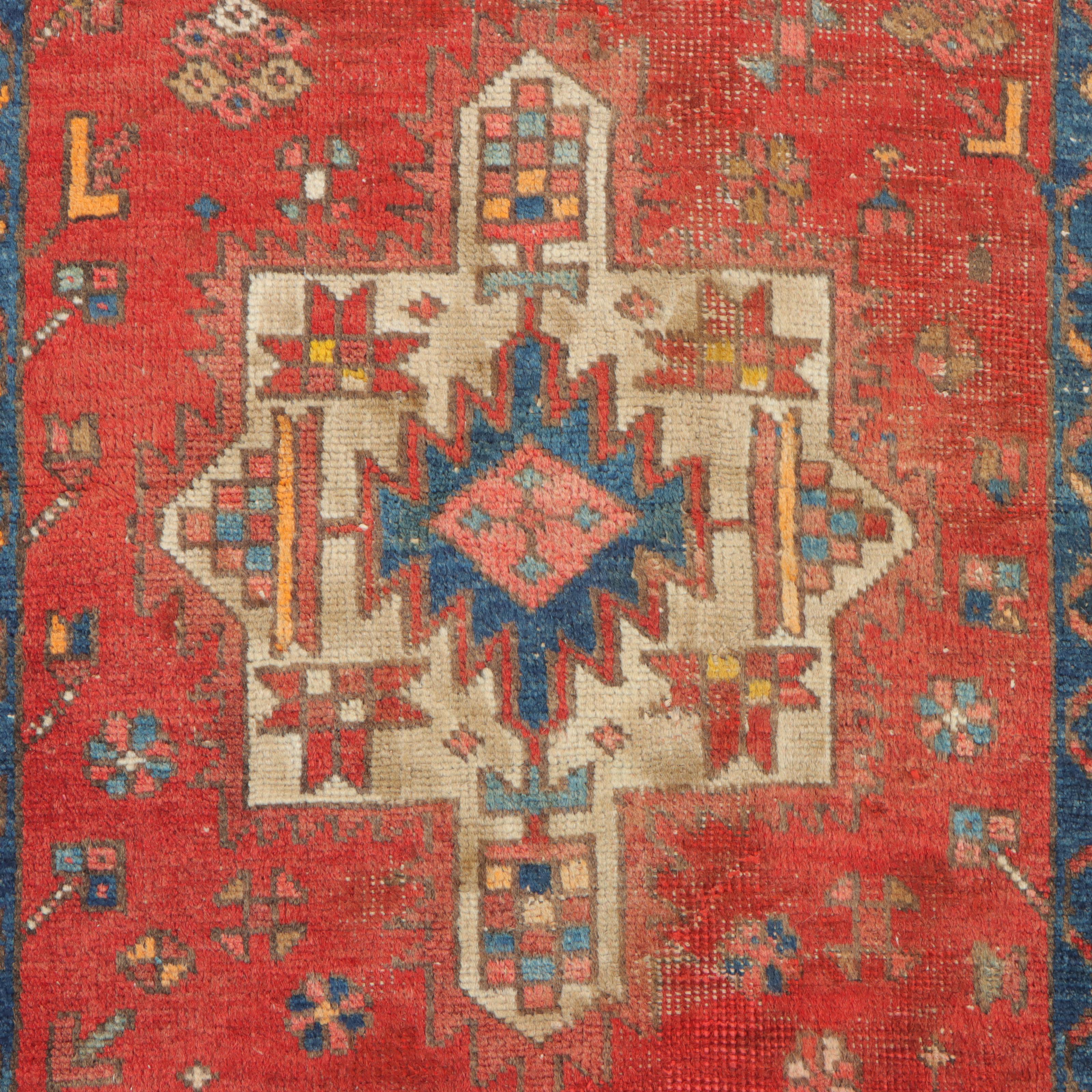 2'3 x 5'8 Hand-Knotted Persian Lamberan Carpet Runner